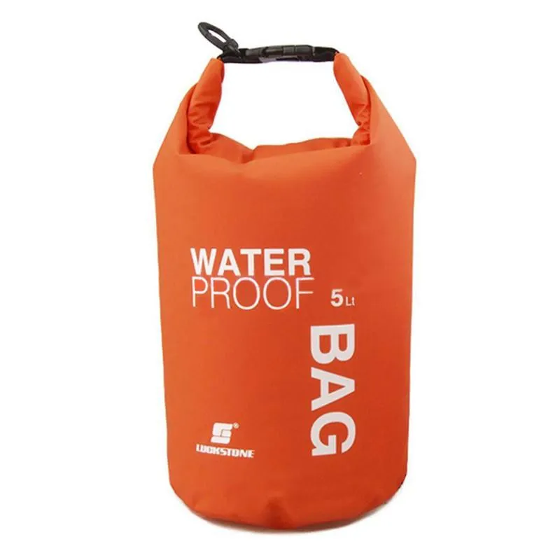 5L Portable Outdoor Waterproof Dry Bag / Sack