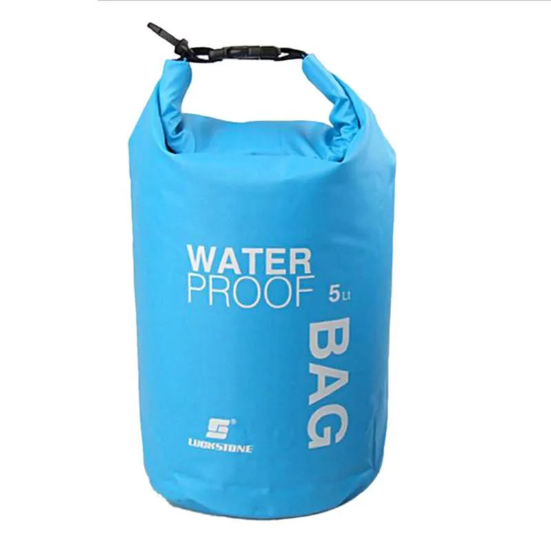 5L Portable Outdoor Waterproof Dry Bag / Sack