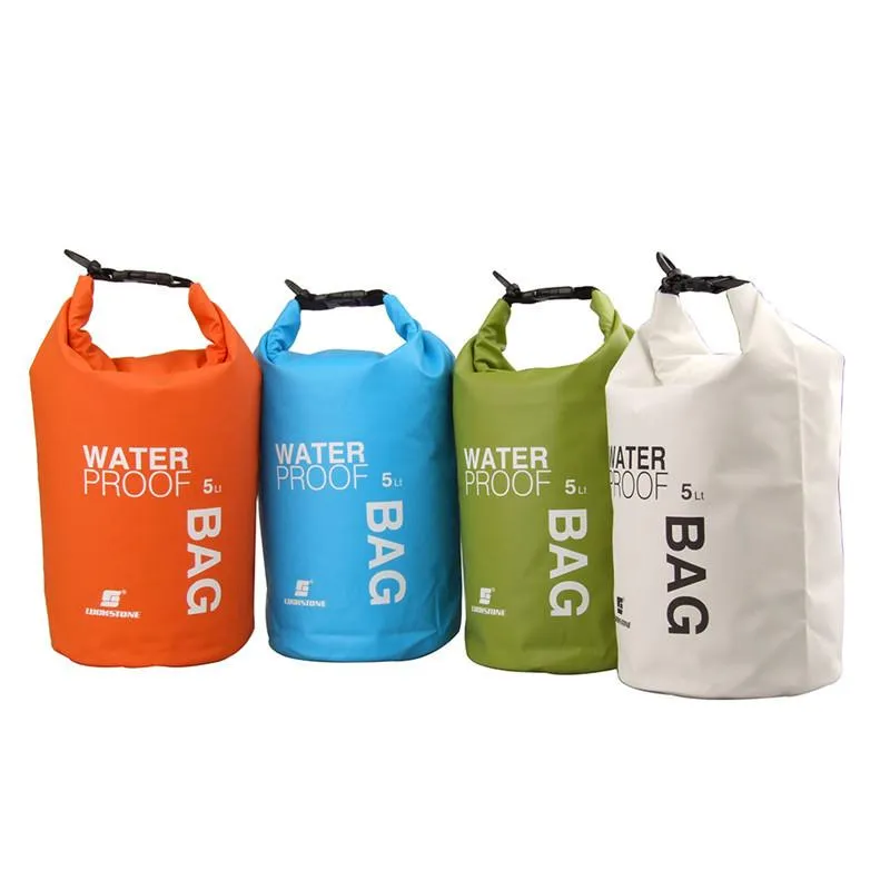 5L Portable Outdoor Waterproof Dry Bag / Sack