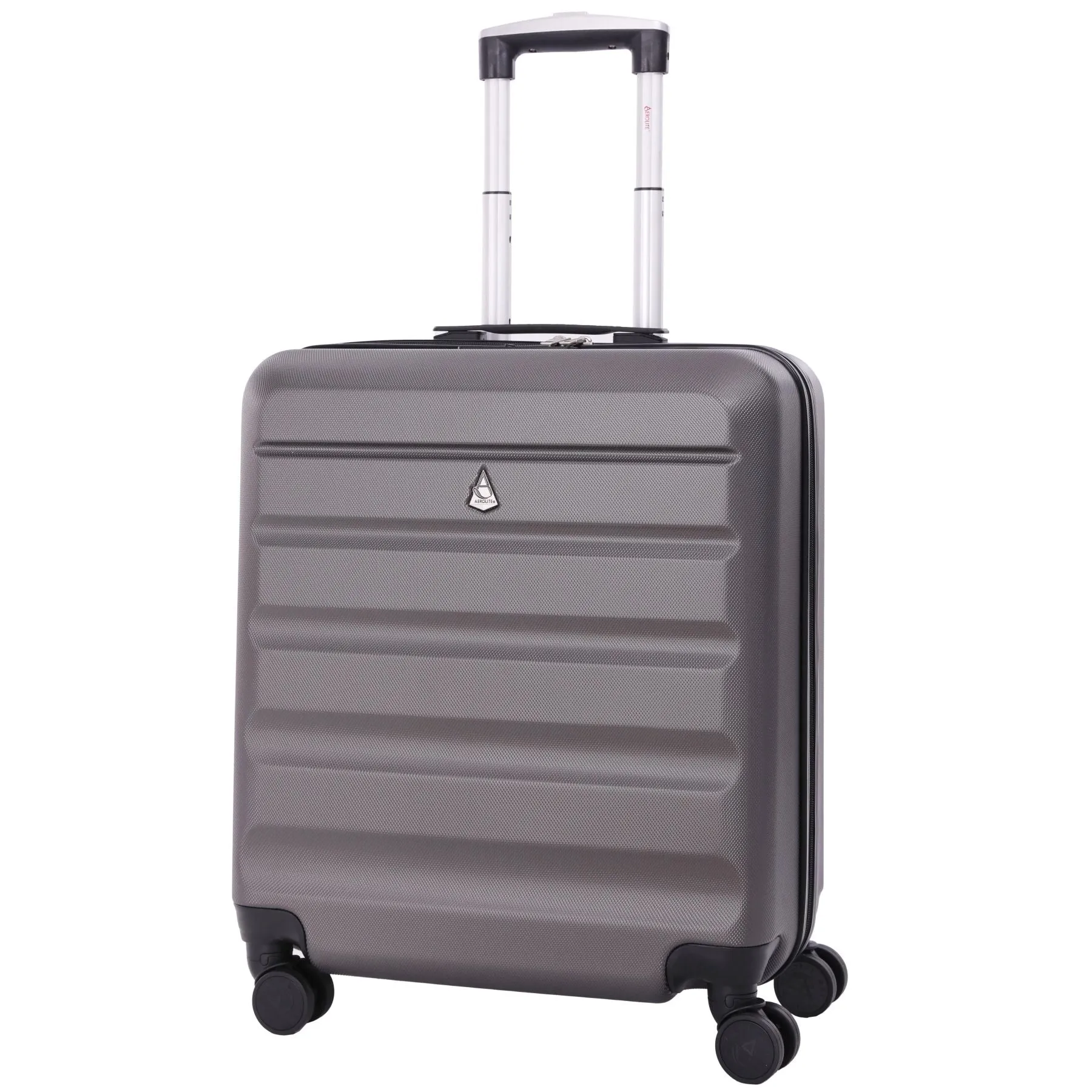 Aerolite 56x45x25cm Easyjet Large Cabin, British Airways, Jet2 Maximum Allowance 8 Wheel Suitcase, Ultra Lightweight Carry On Hand Cabin Luggage Suitcase with Built-In TSA Approved Lock, 57L Capacity