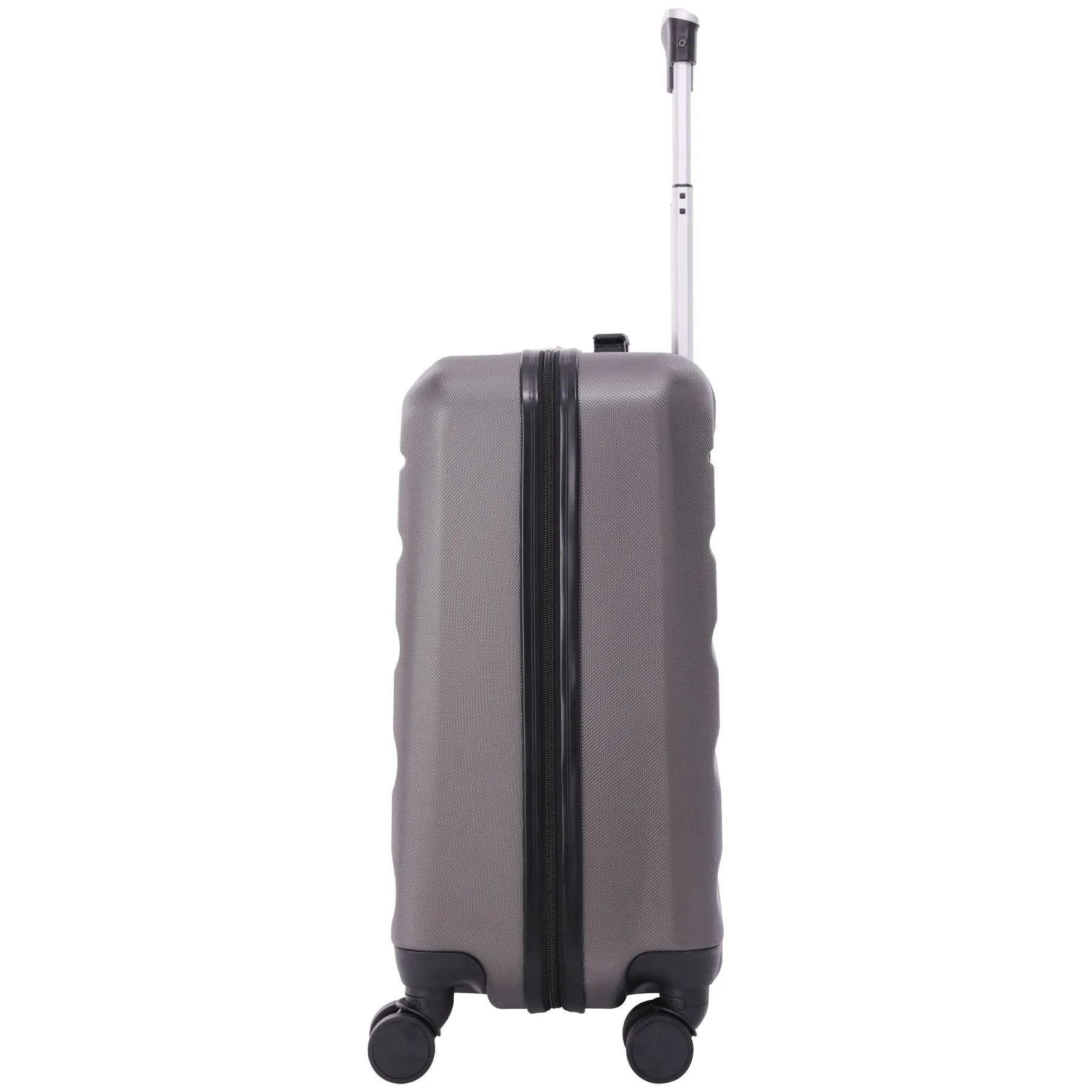 Aerolite 56x45x25cm Easyjet Large Cabin, British Airways, Jet2 Maximum Allowance 8 Wheel Suitcase, Ultra Lightweight Carry On Hand Cabin Luggage Suitcase with Built-In TSA Approved Lock, 57L Capacity