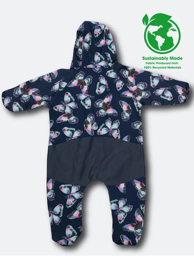 All-Weather Fleece Onesie - Butterfly