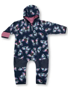 All-Weather Fleece Onesie - Butterfly