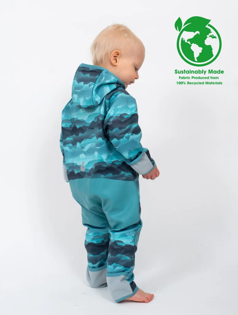 All-Weather Fleece Onesie - Mountain Mist