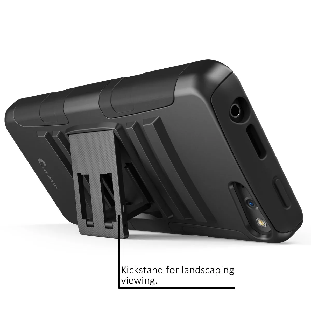 Amazon Fire Prime Case-Black/Black