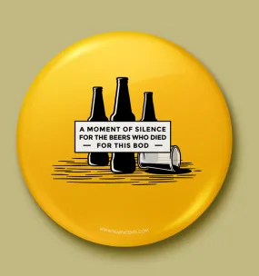 Beer Love Button Badge