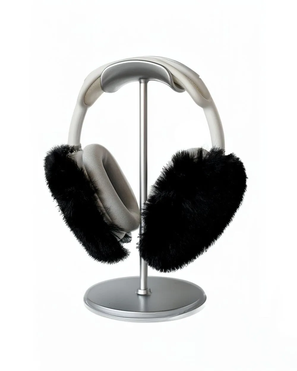 Black Fluffy Earmuffs | AirPods Max Case