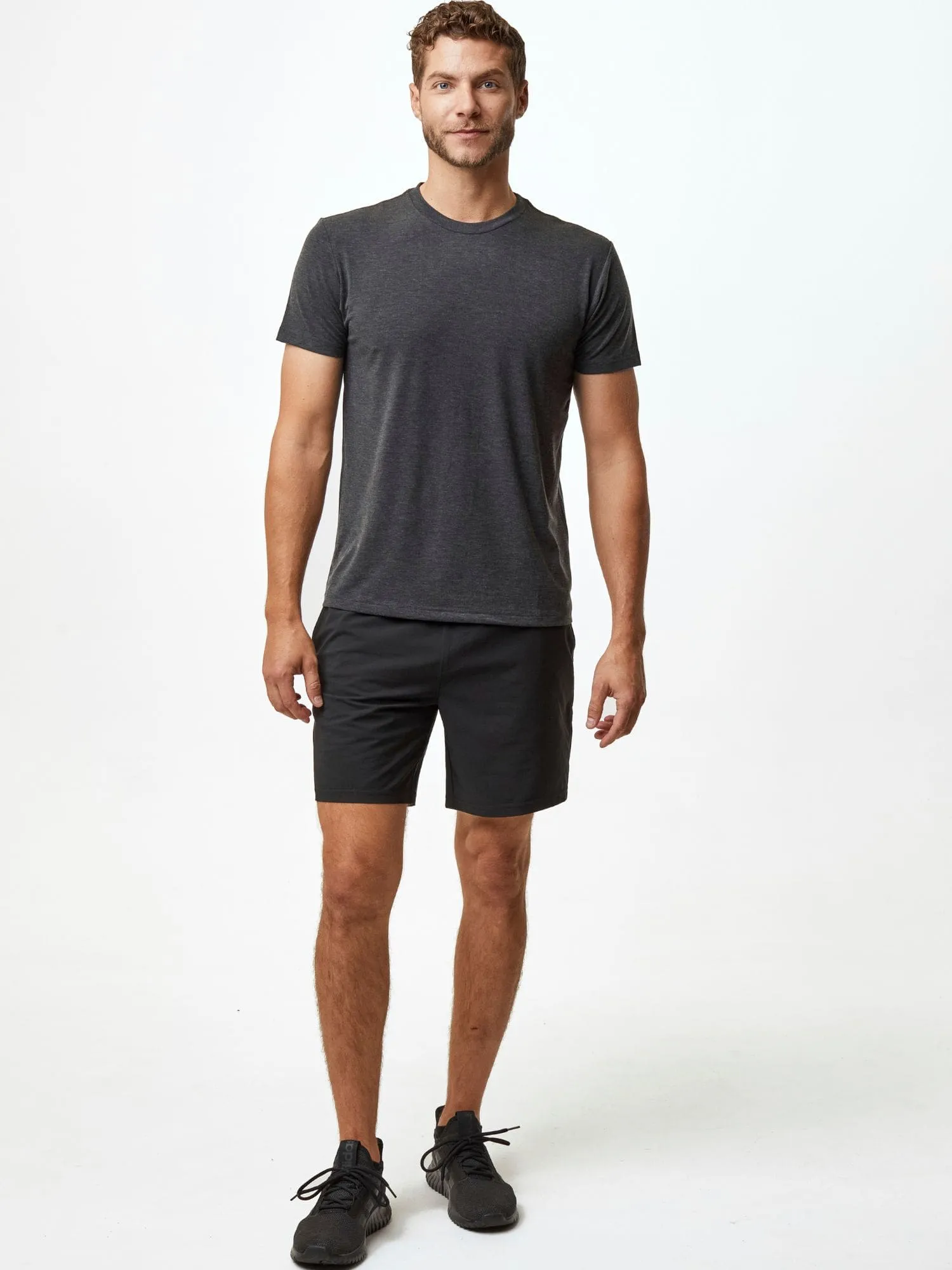 Black Stretch Performance Shorts