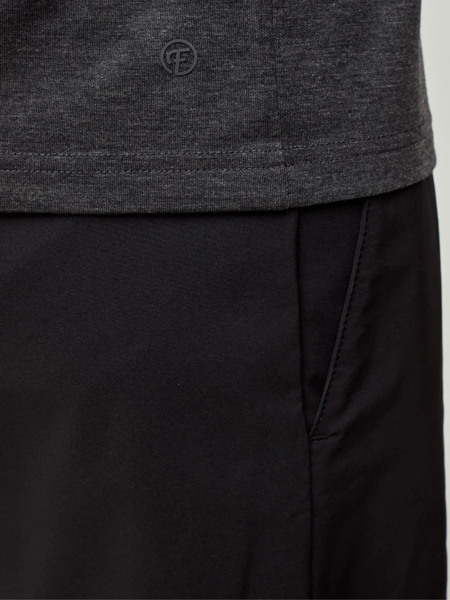 Black Stretch Performance Shorts