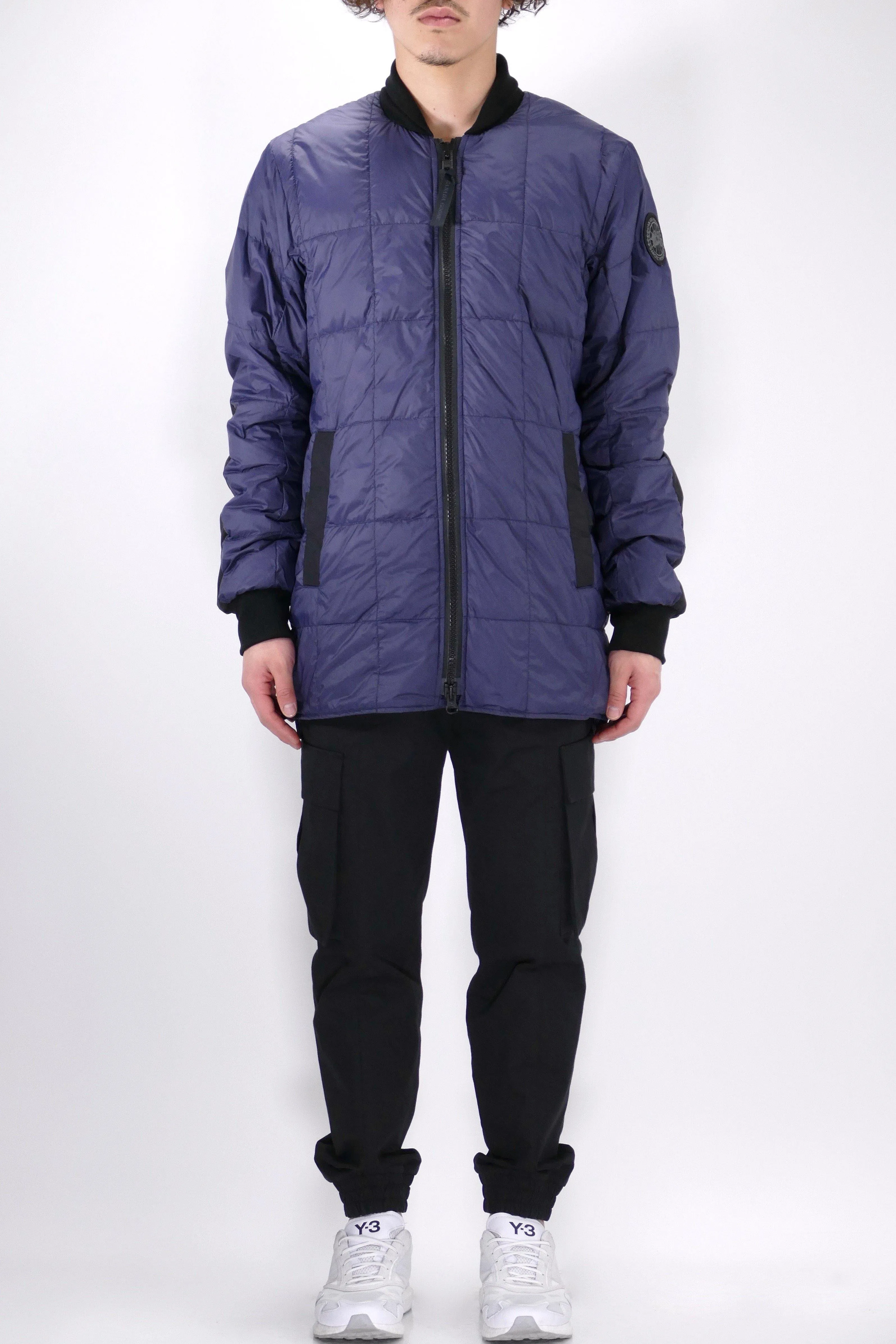 Canada Goose Mens Lite Jacket Harbord Black Label - Navy