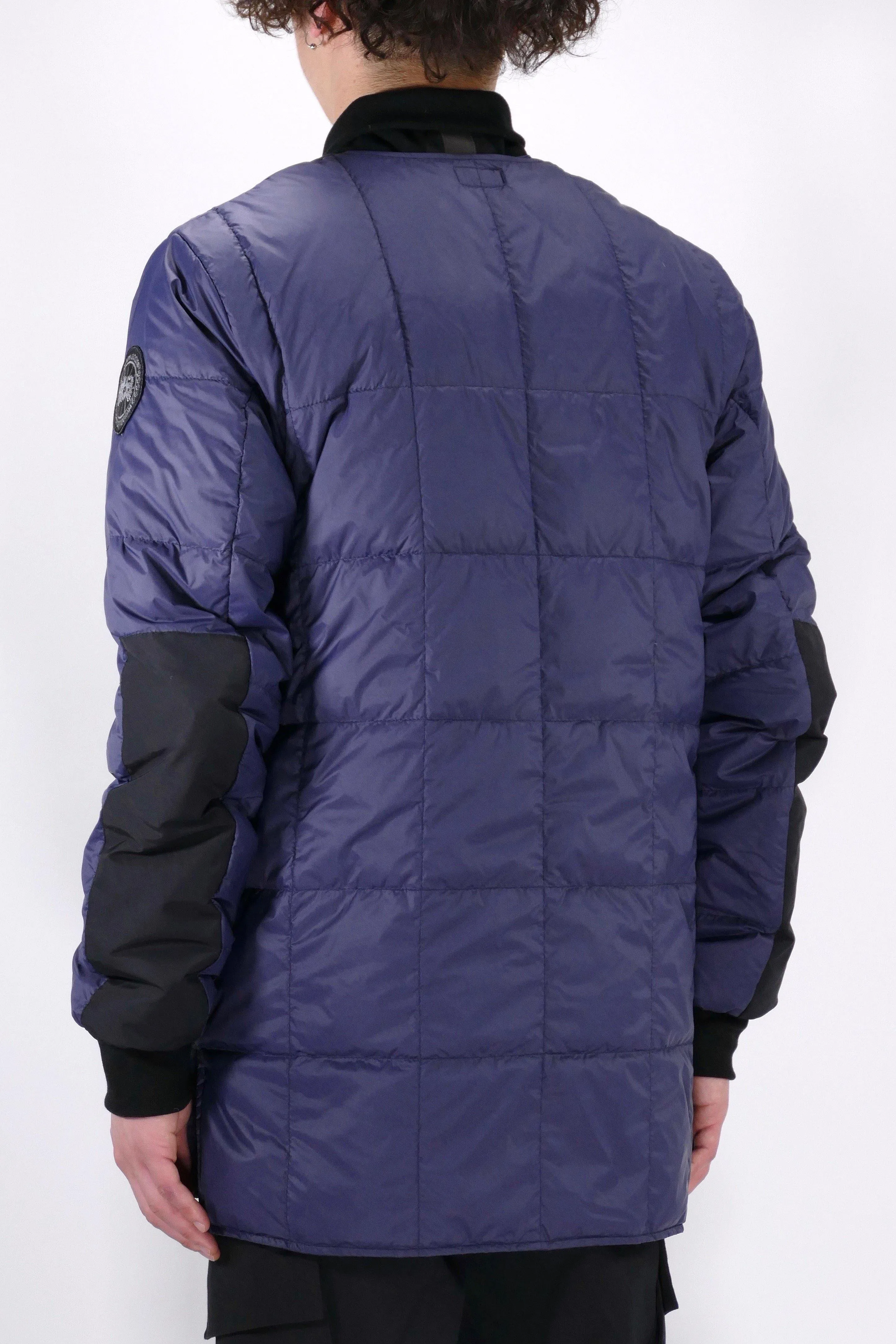 Canada Goose Mens Lite Jacket Harbord Black Label - Navy