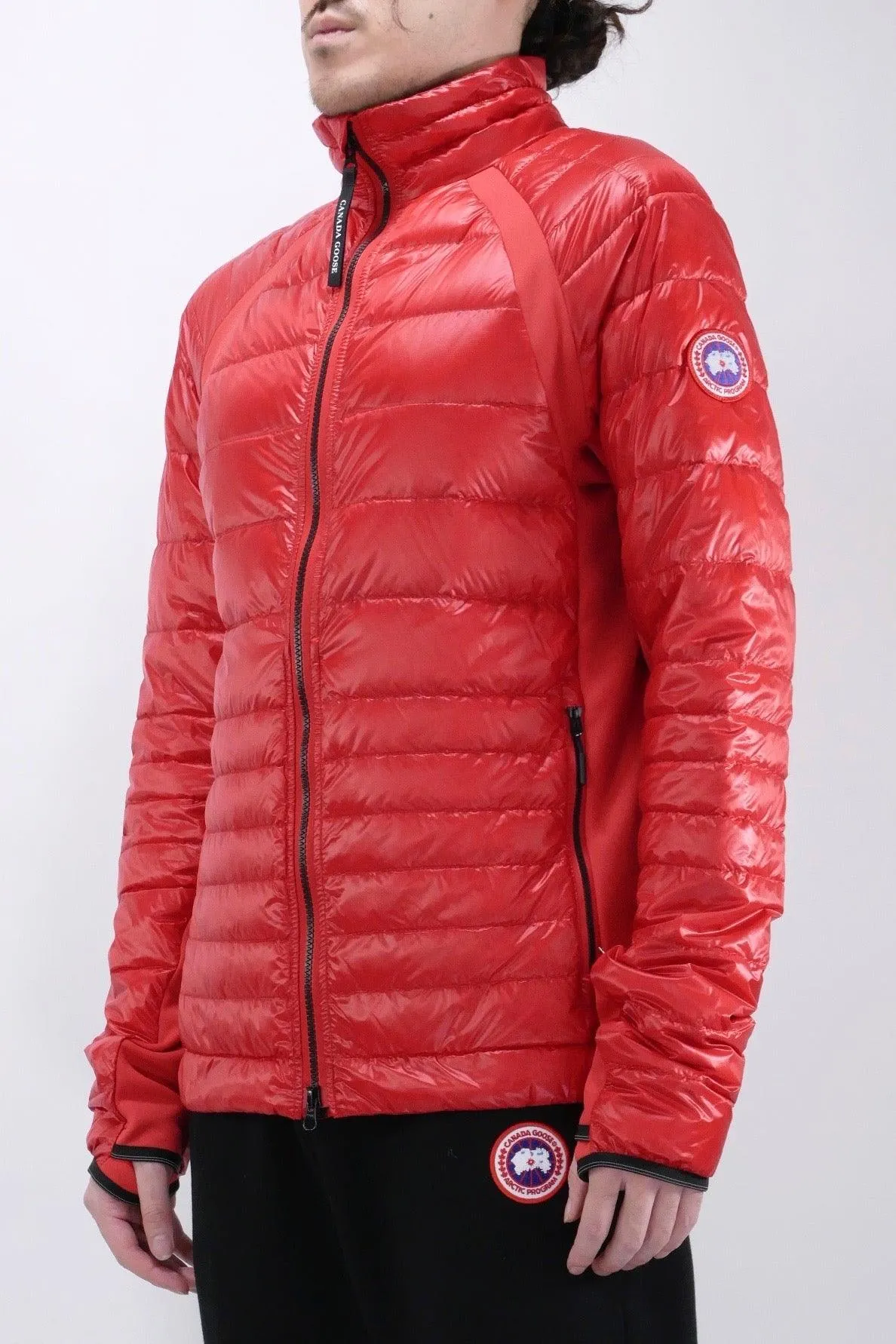 Canada Goose Mens Lite Jacket Hybridge Lite Q  - Red