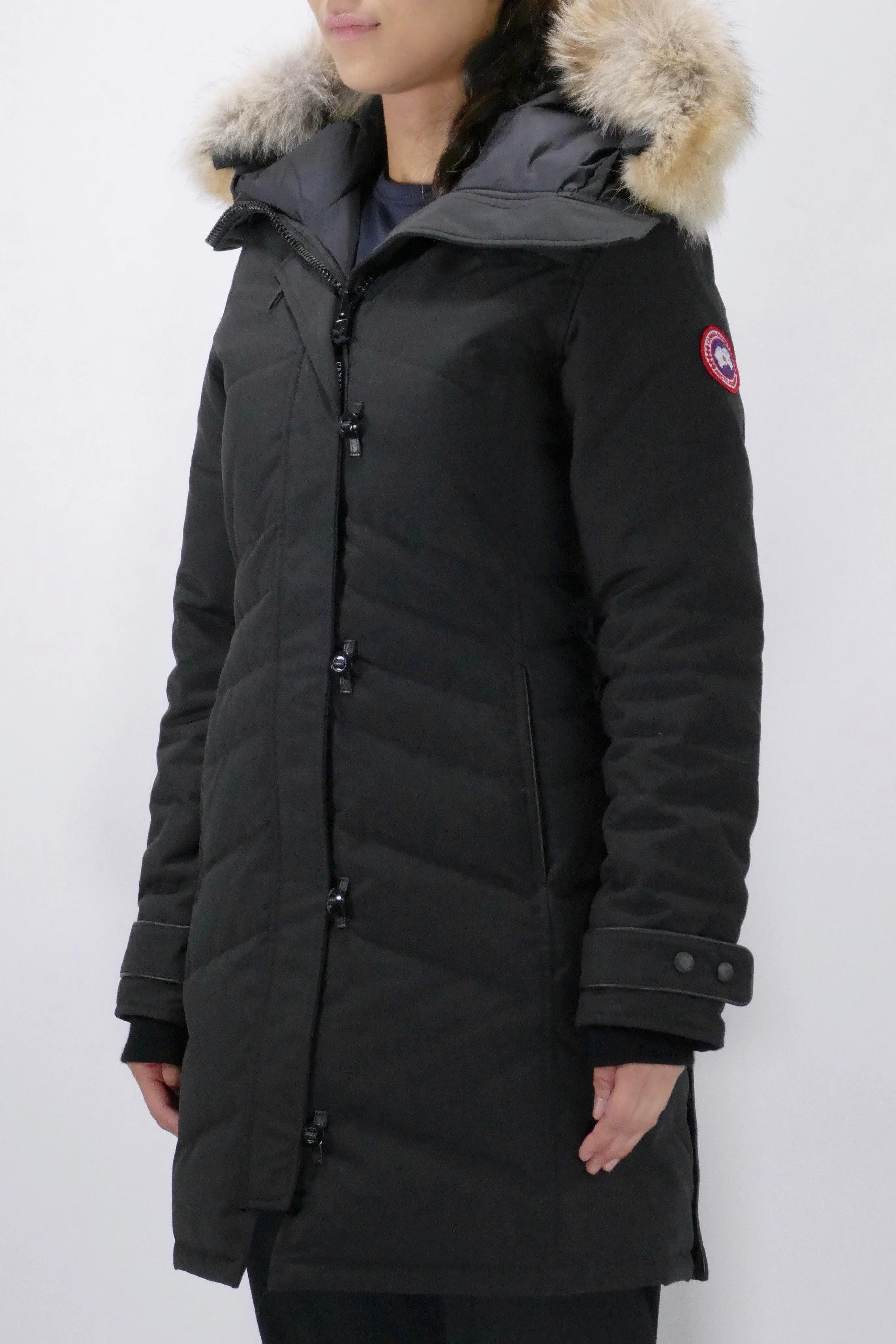 Canada Goose Womens Down *Parka Lorette  - Black