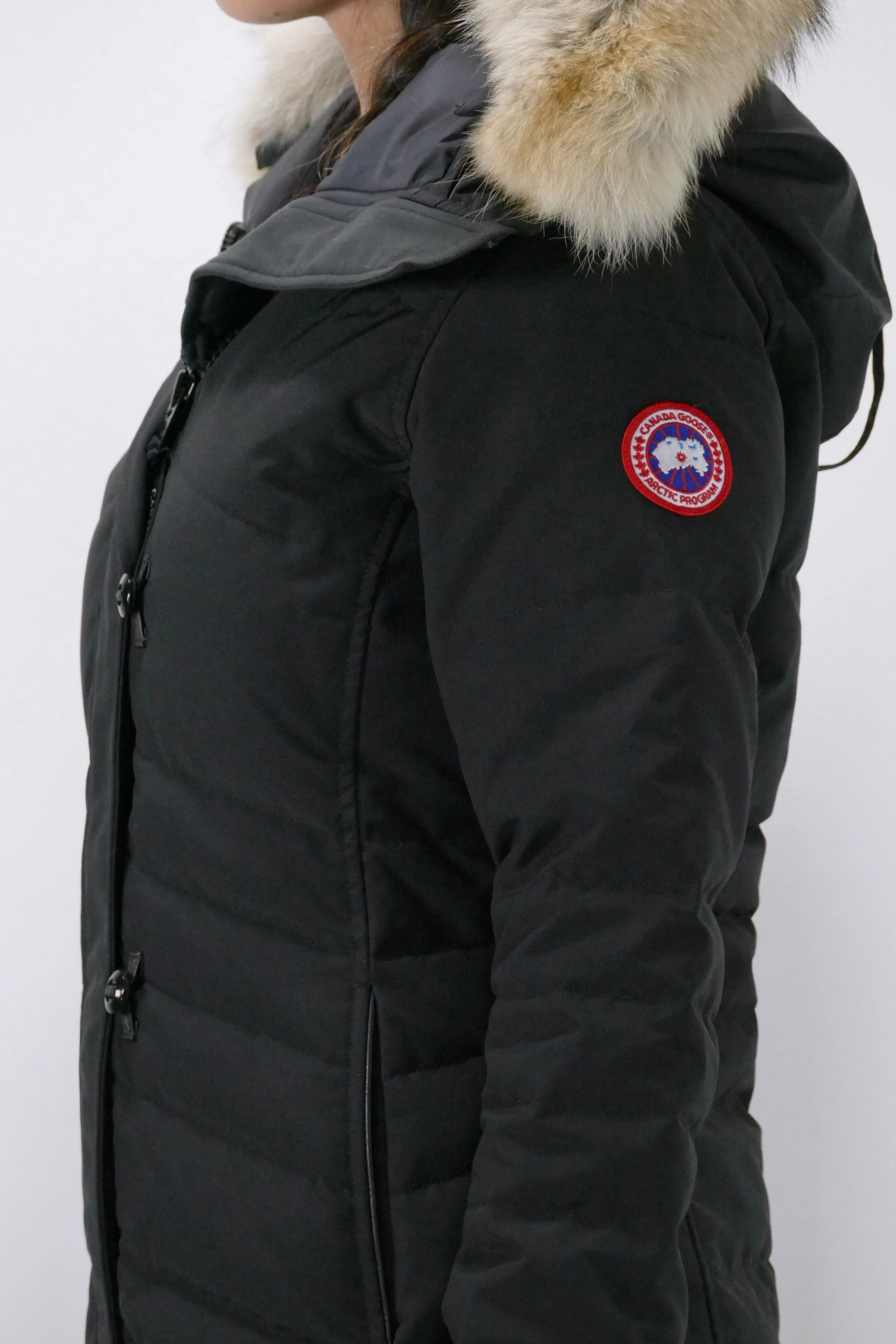 Canada Goose Womens Down *Parka Lorette  - Black