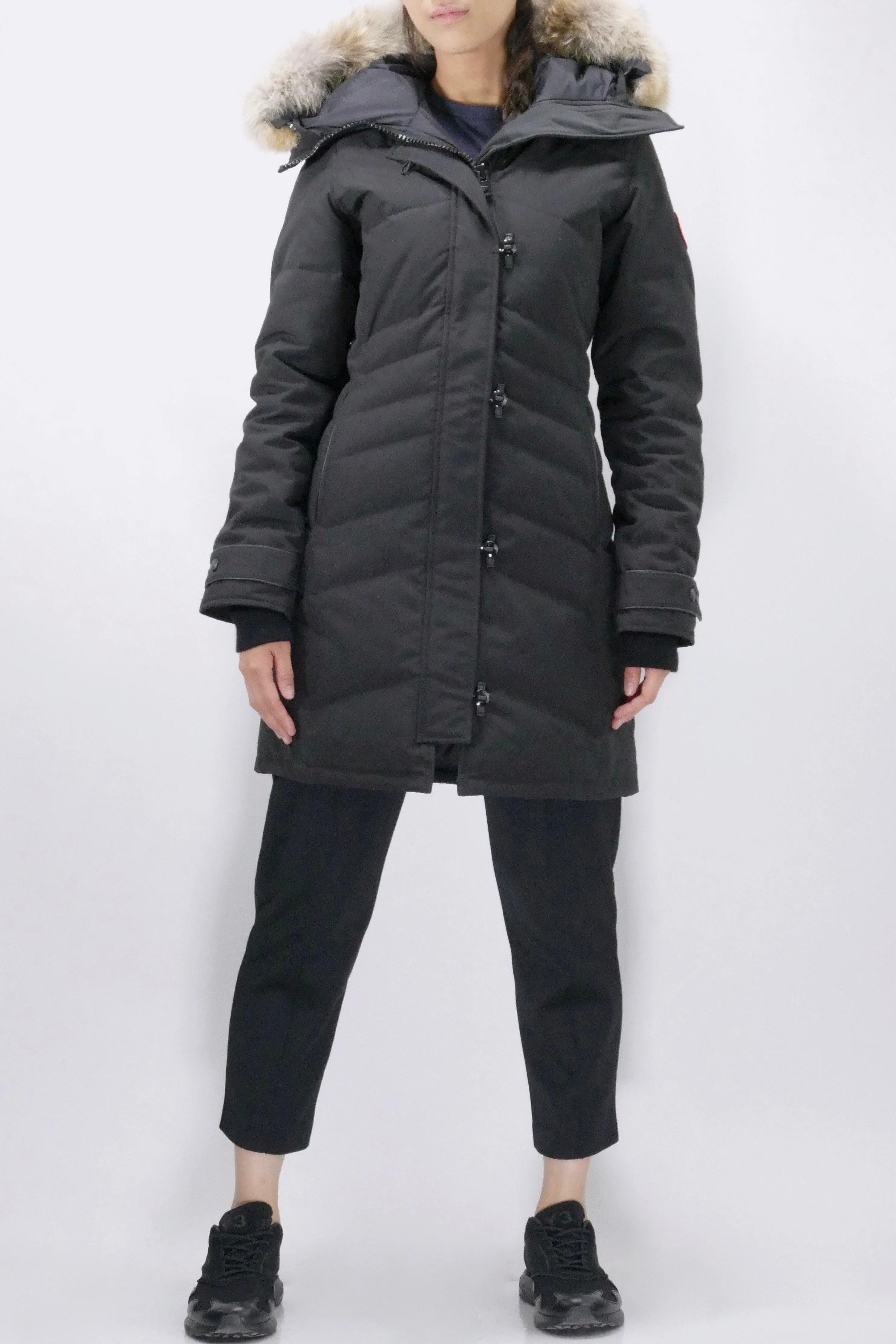 Canada Goose Womens Down *Parka Lorette  - Black