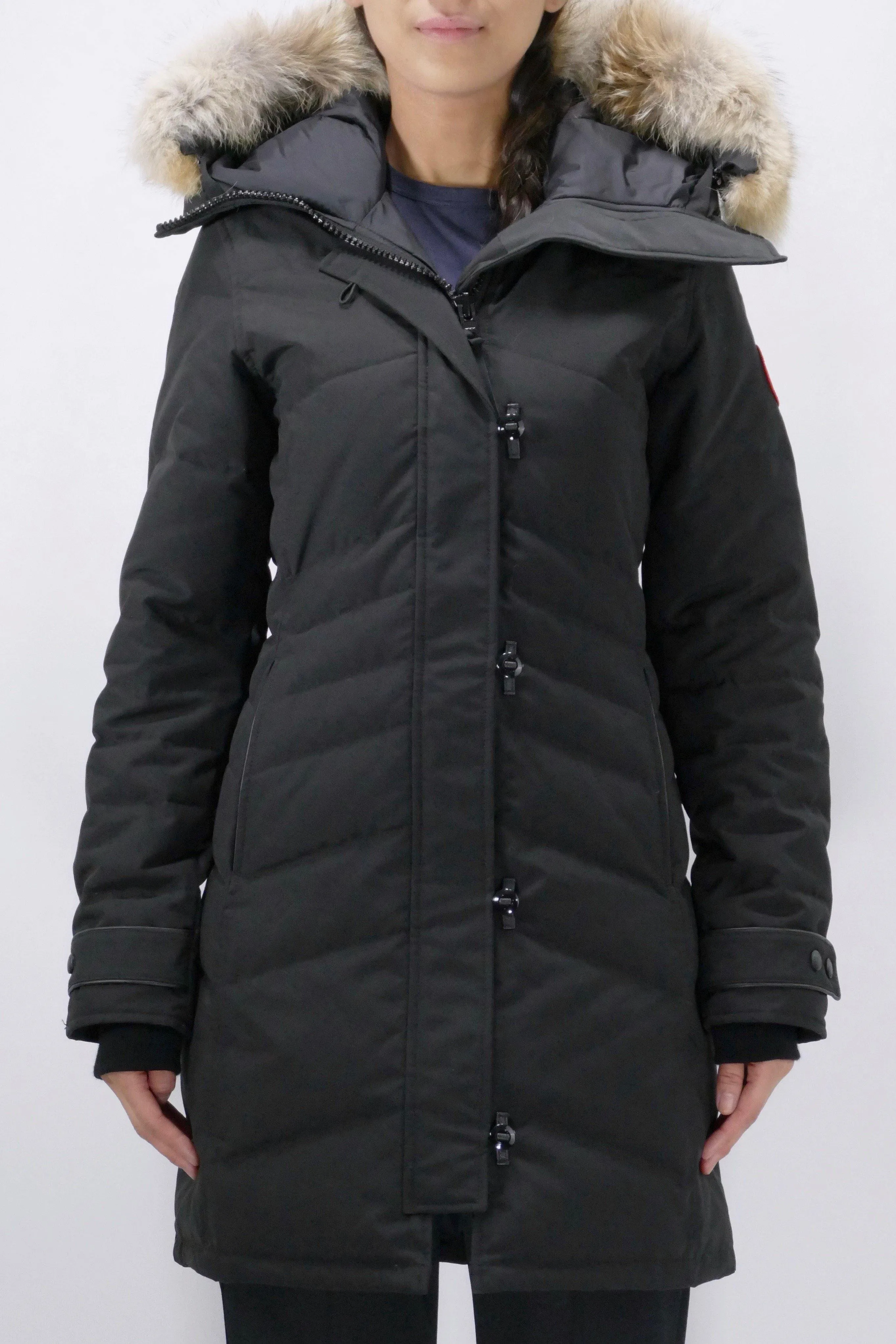 Canada Goose Womens Down *Parka Lorette  - Black