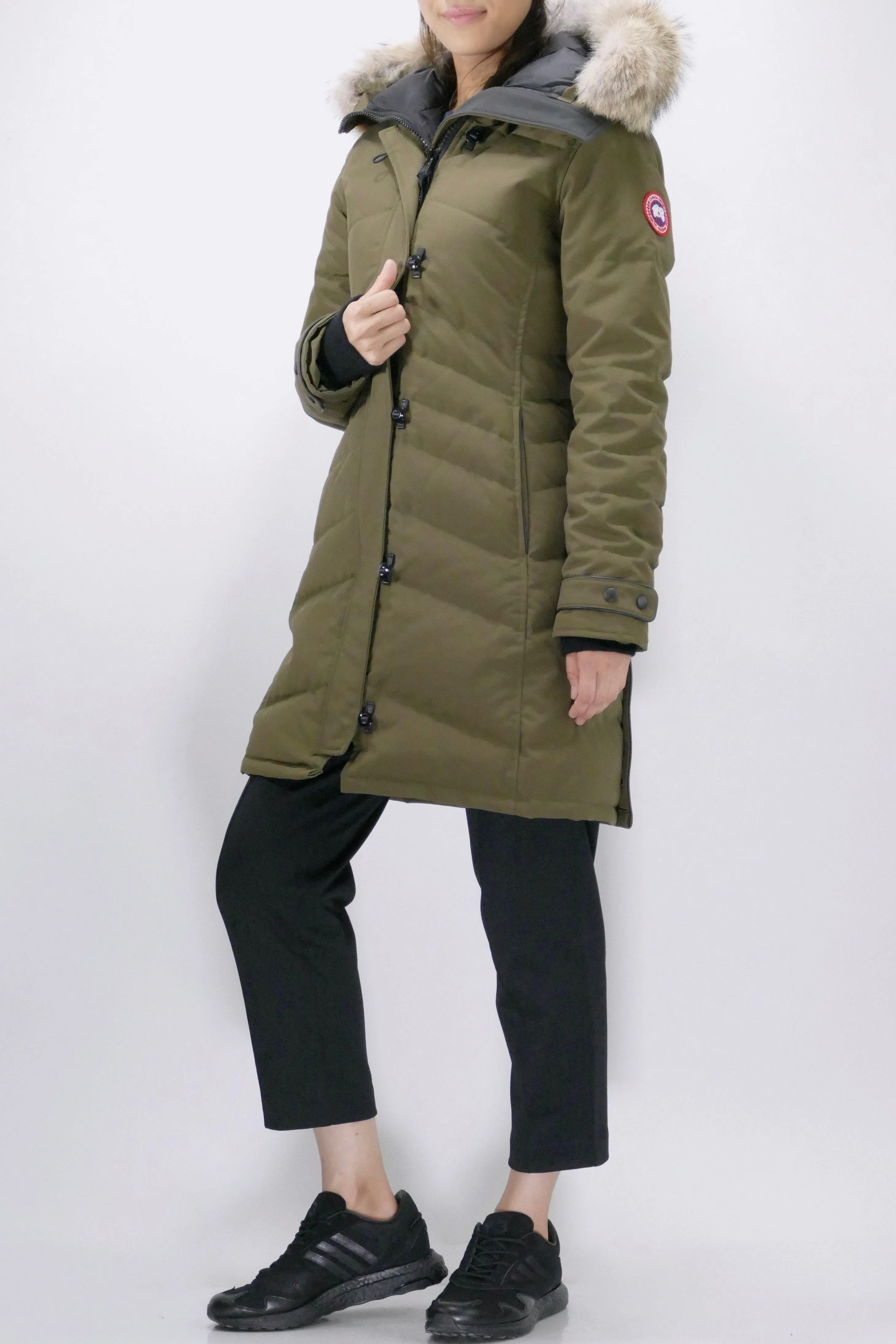 Canada Goose Womens Down *Parka Lorette  - Military Green