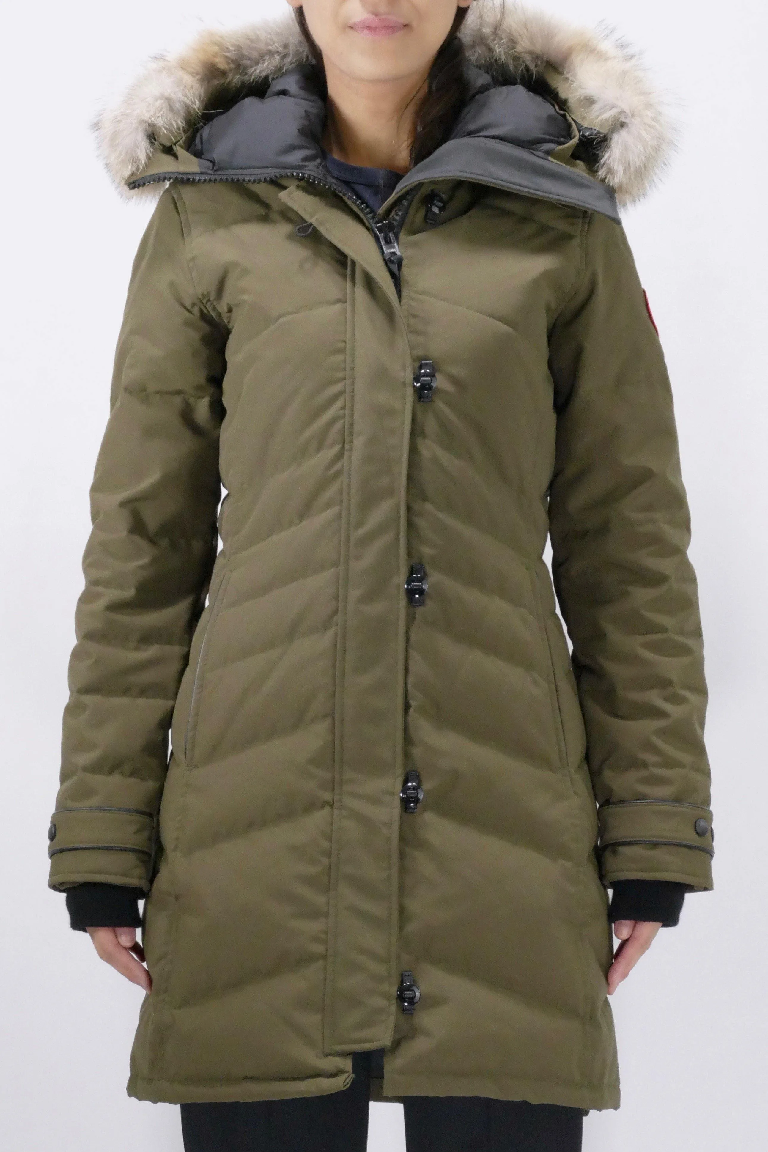 Canada Goose Womens Down *Parka Lorette  - Military Green