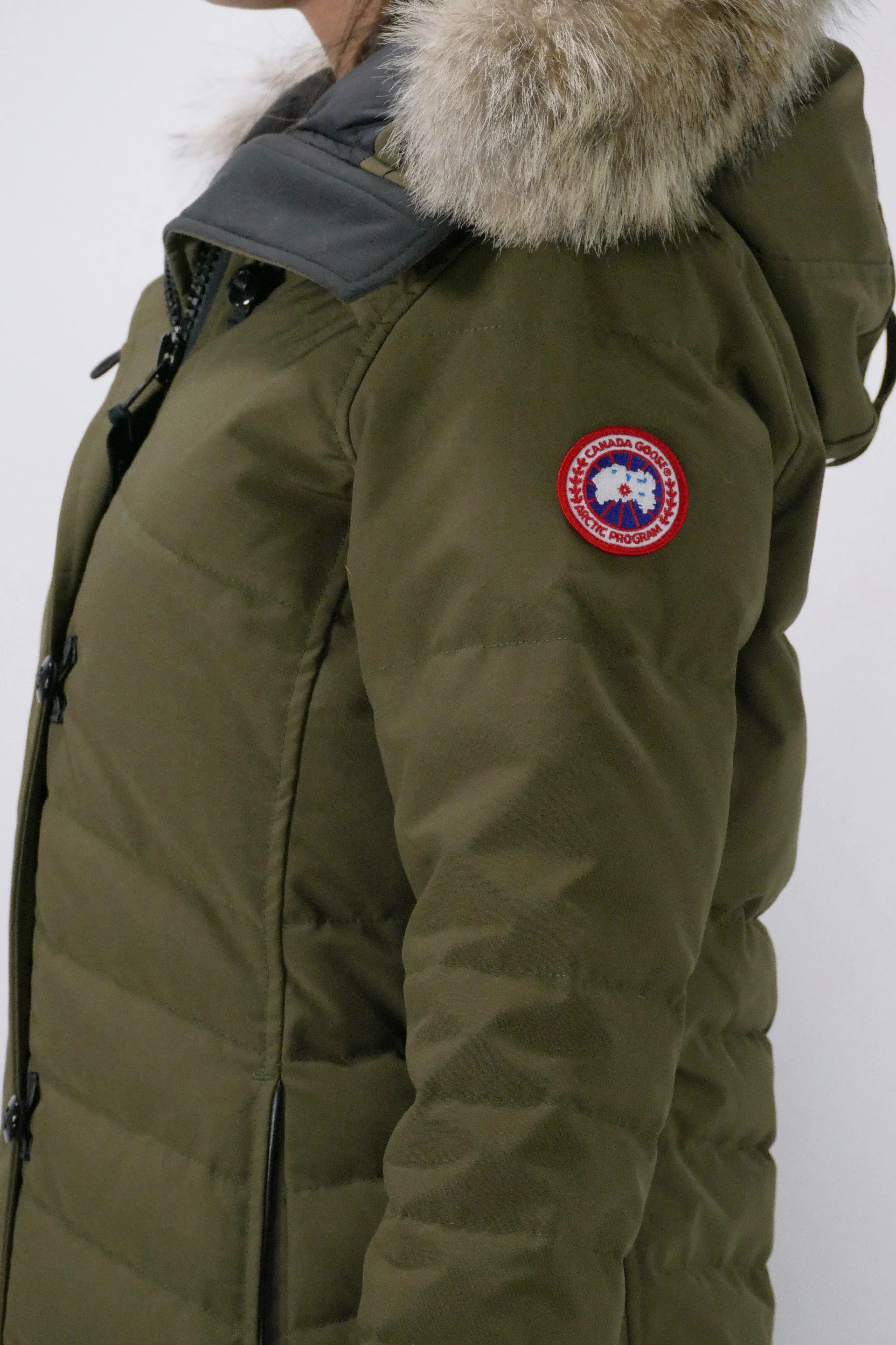 Canada Goose Womens Down *Parka Lorette  - Military Green