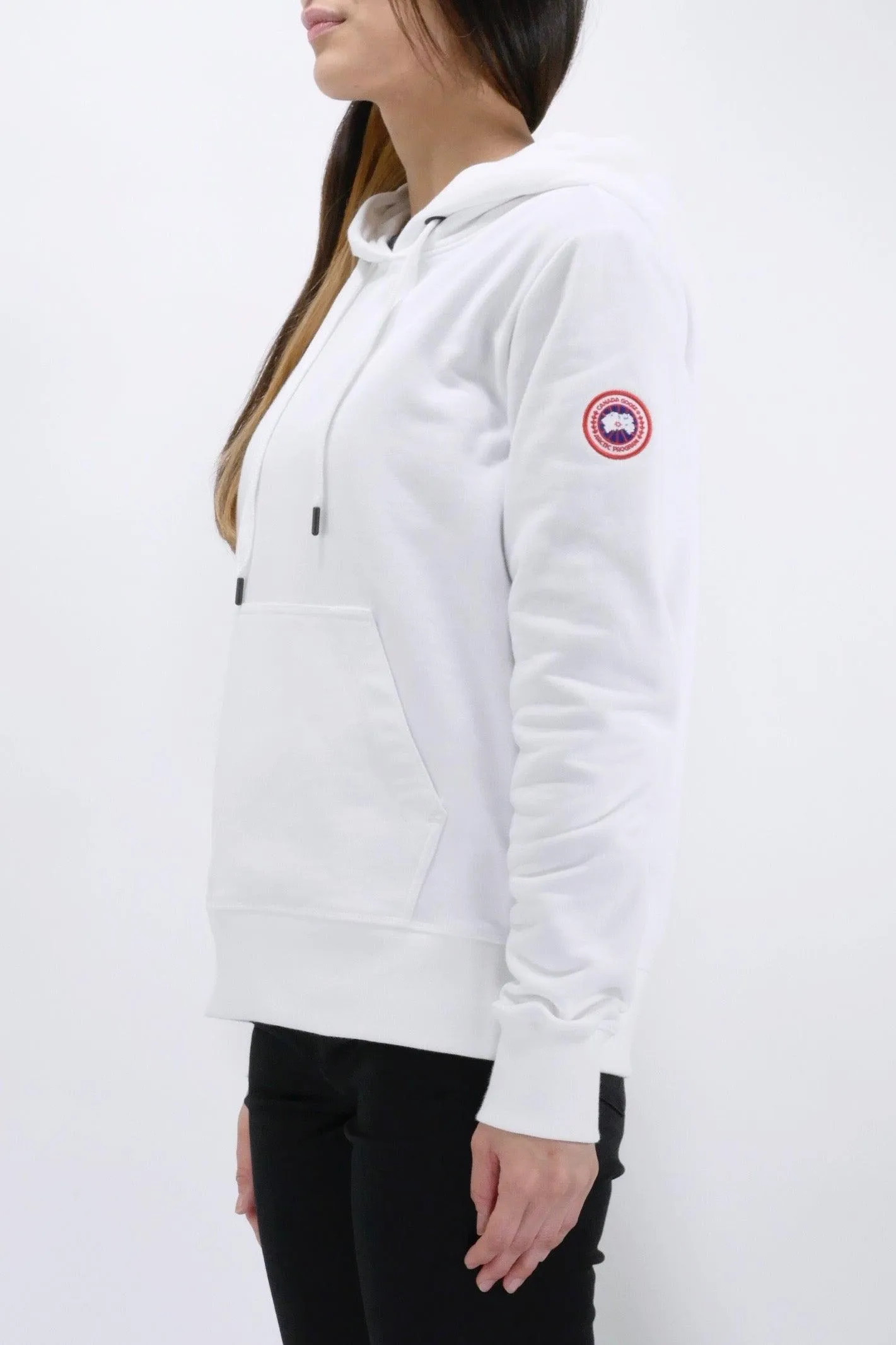 Canada Goose Womens Knit Hoody Muskoka - White