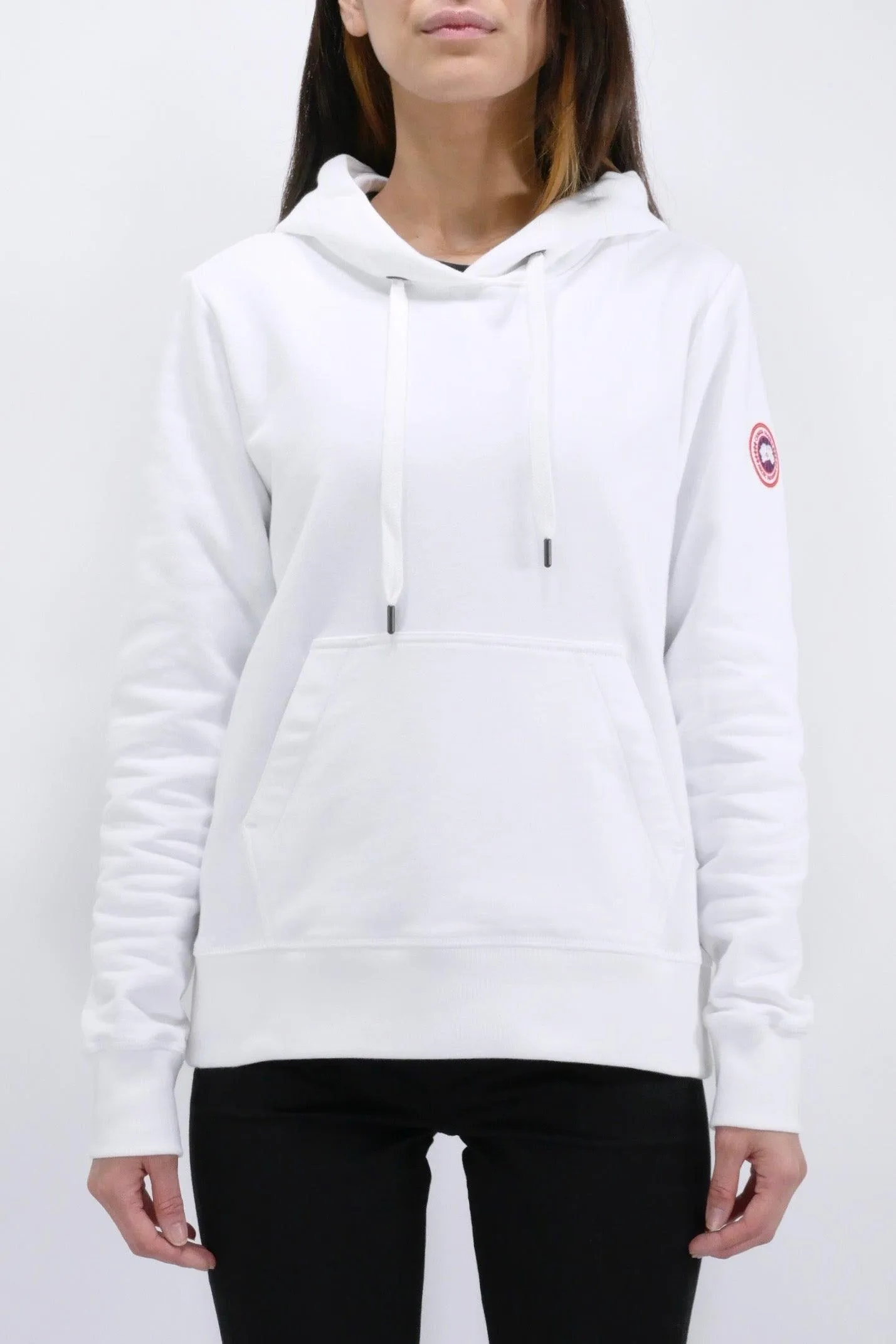 Canada Goose Womens Knit Hoody Muskoka - White