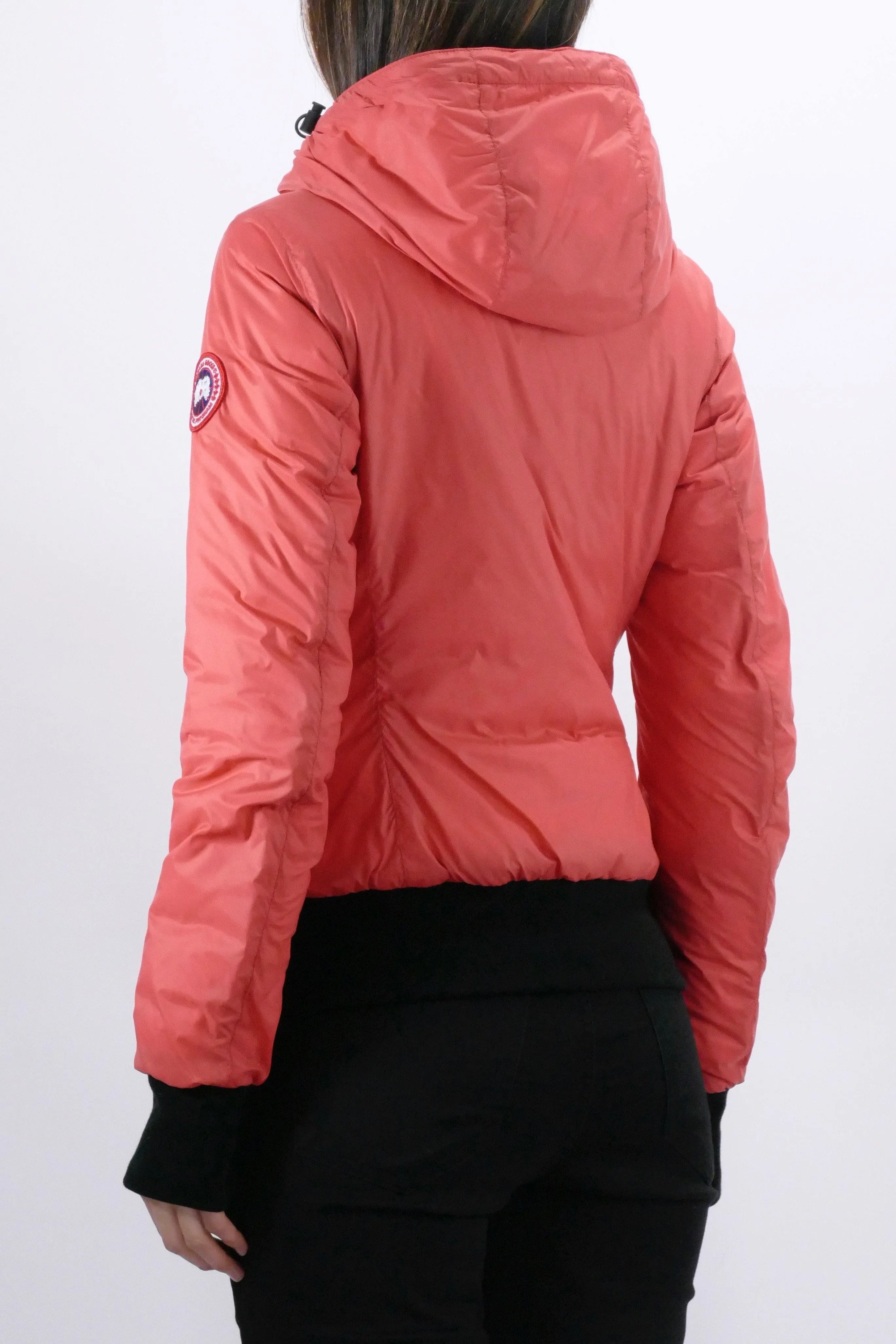 Canada Goose Womens Lite Jacket Hybridge Hoody Dore - Fire Bud