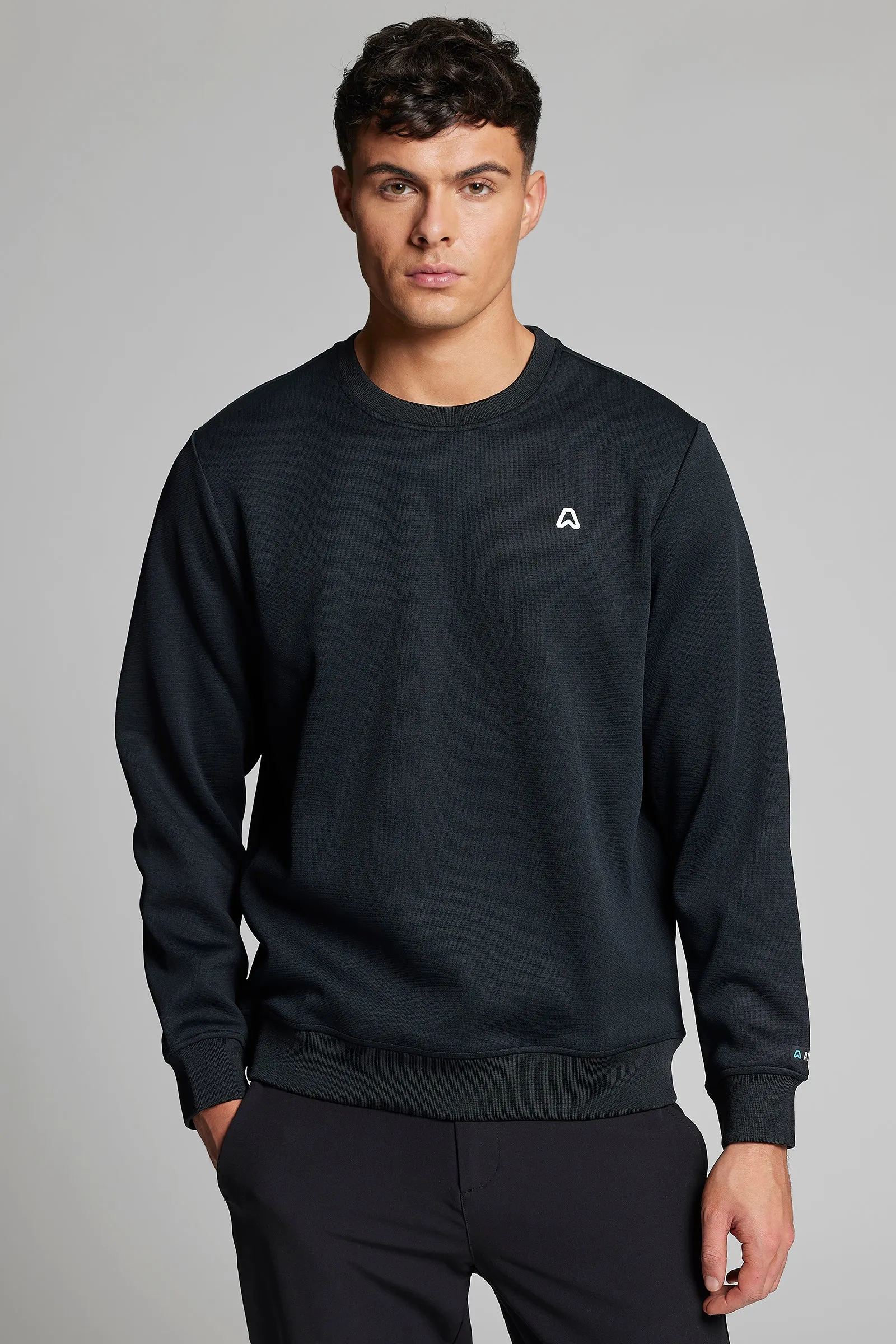 Crew Sweater - Putter Black