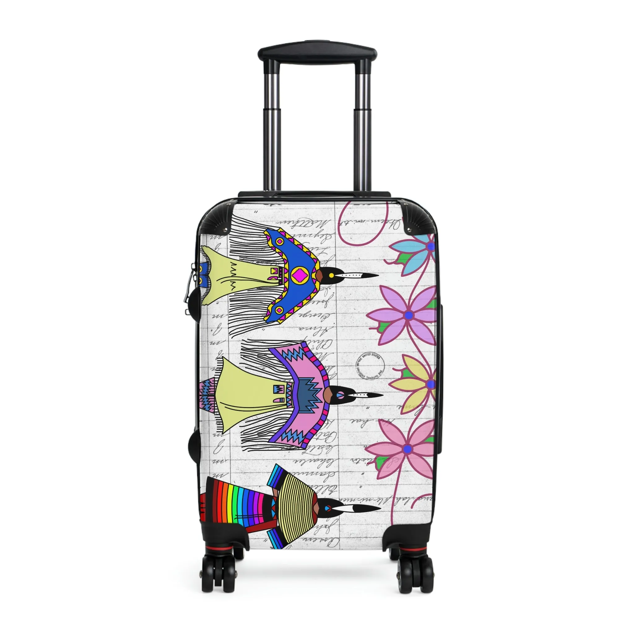 Dancing Ladies Suitcases (three sizes)