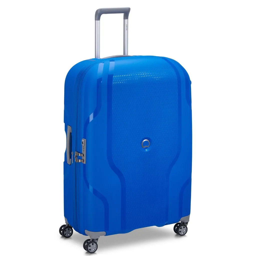 Delsey Clavel 76cm Medium Hardsided Spinner Luggage - Klein Blue