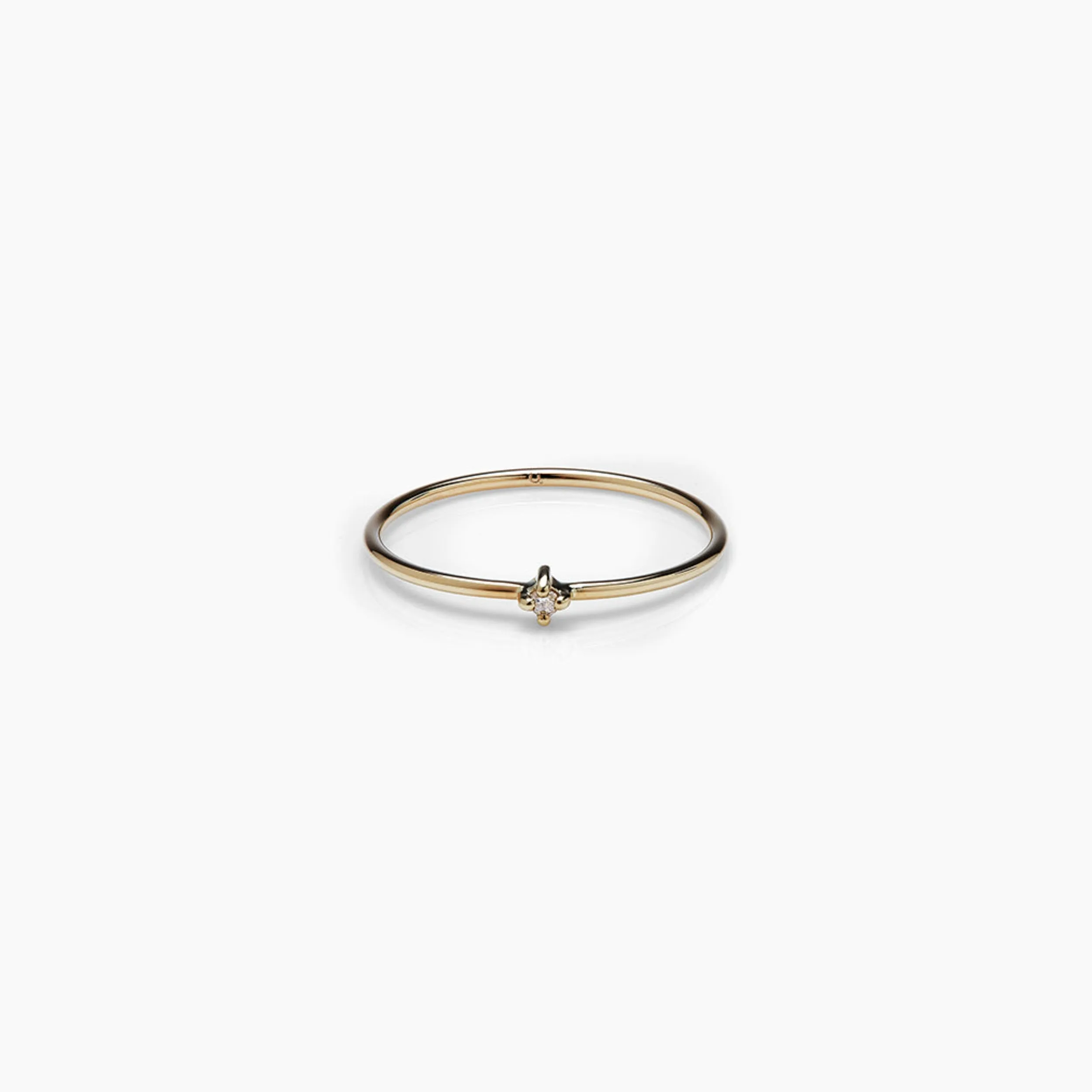 Diamond Bamboo Ring