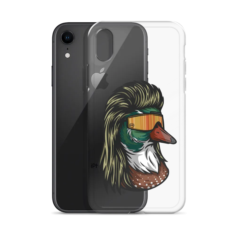 Duck Mullet iPhone Case - Clear