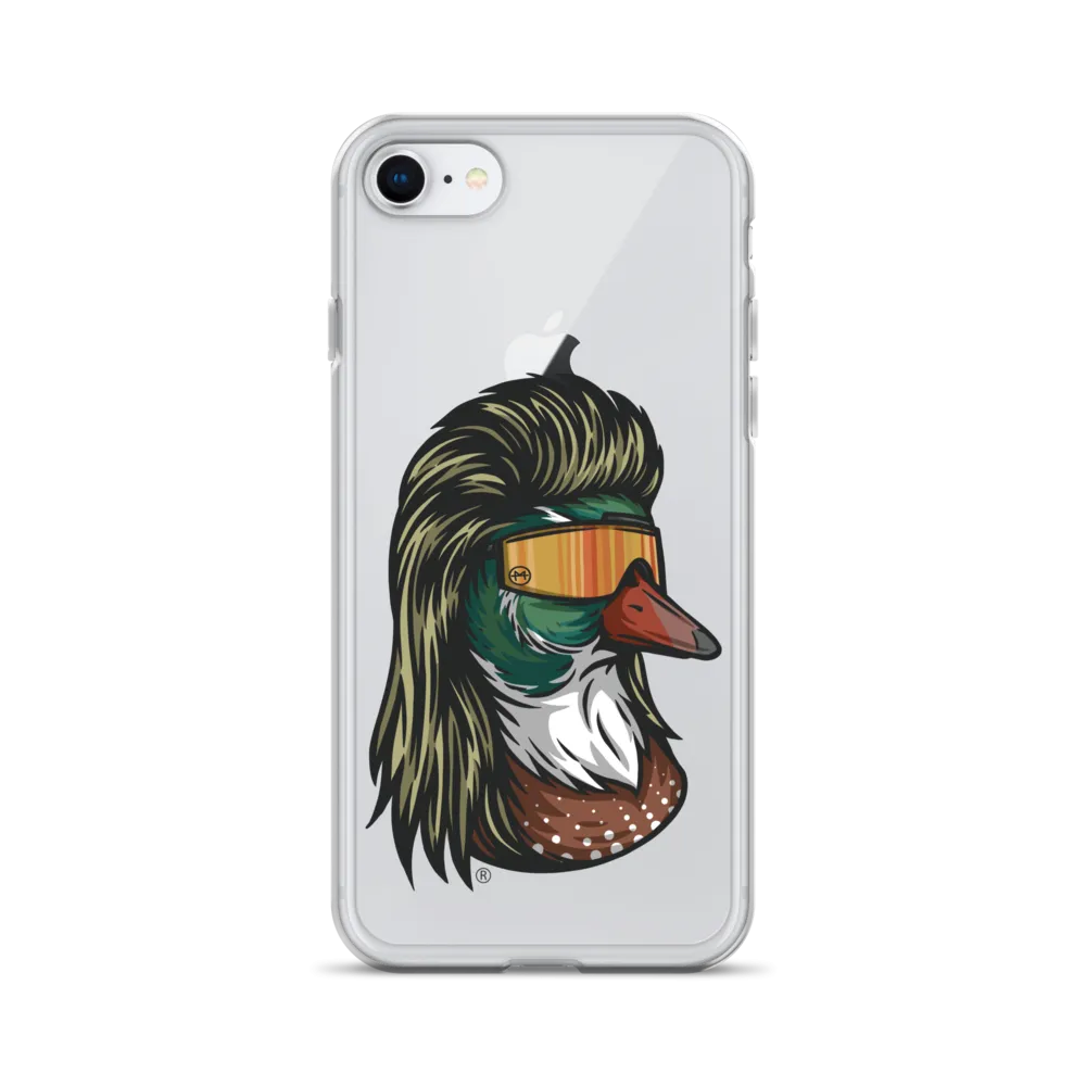 Duck Mullet iPhone Case - Clear