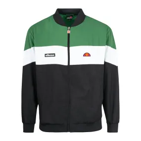 Ellesse Brolo Shell Track Top Black/Green