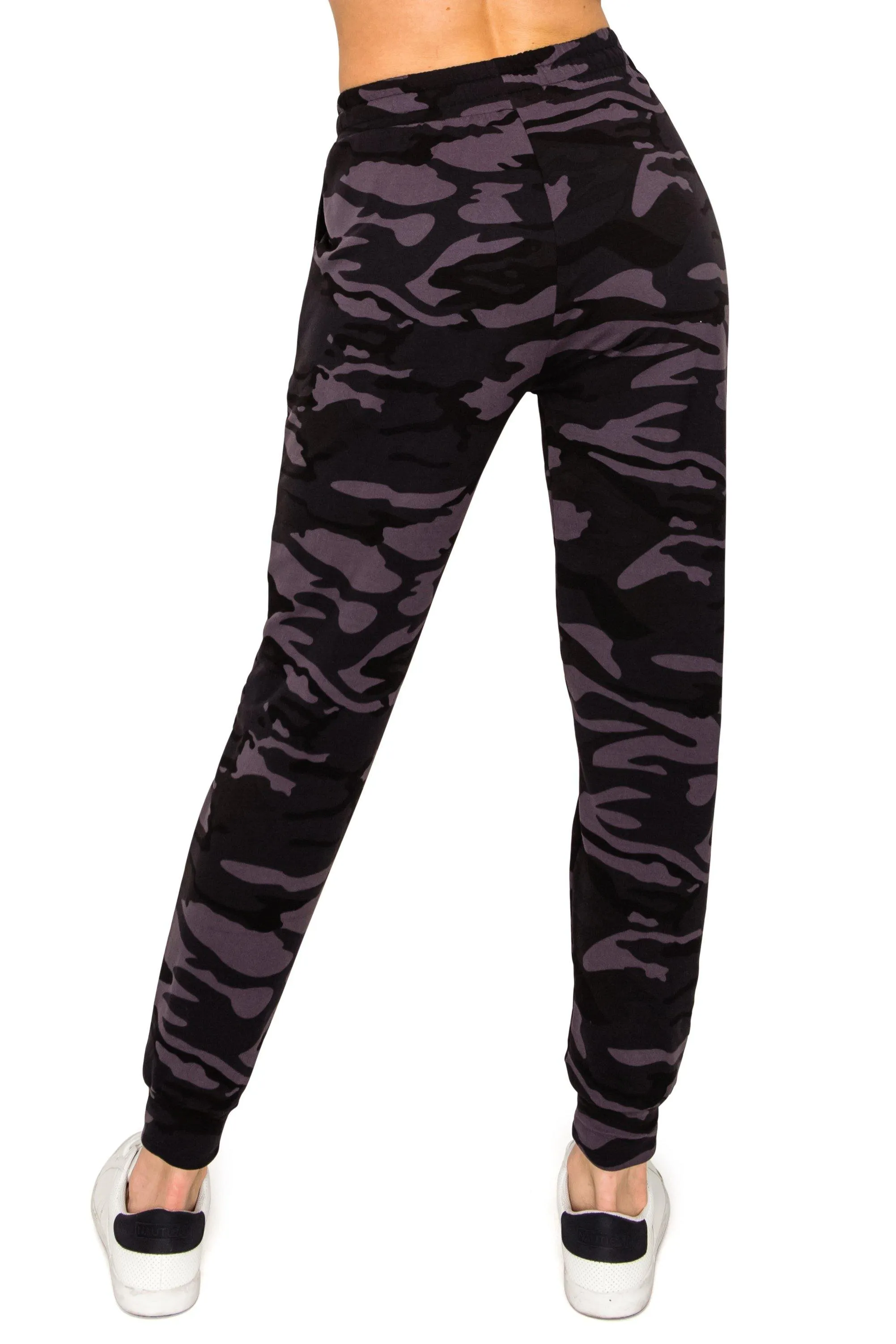 Fleece Jogger Sweatpants - Soft Stretch Warm Sweatpants with Pockets