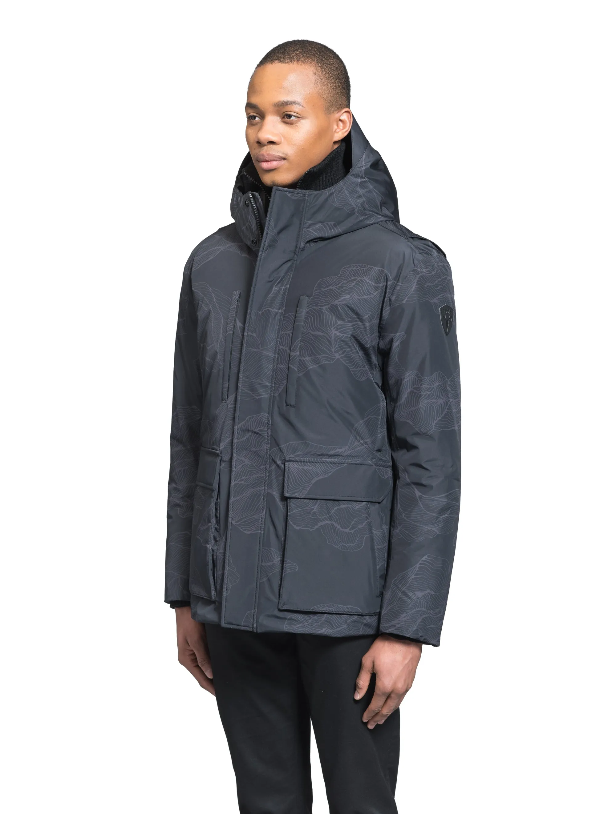 Geo Men's Short Parka