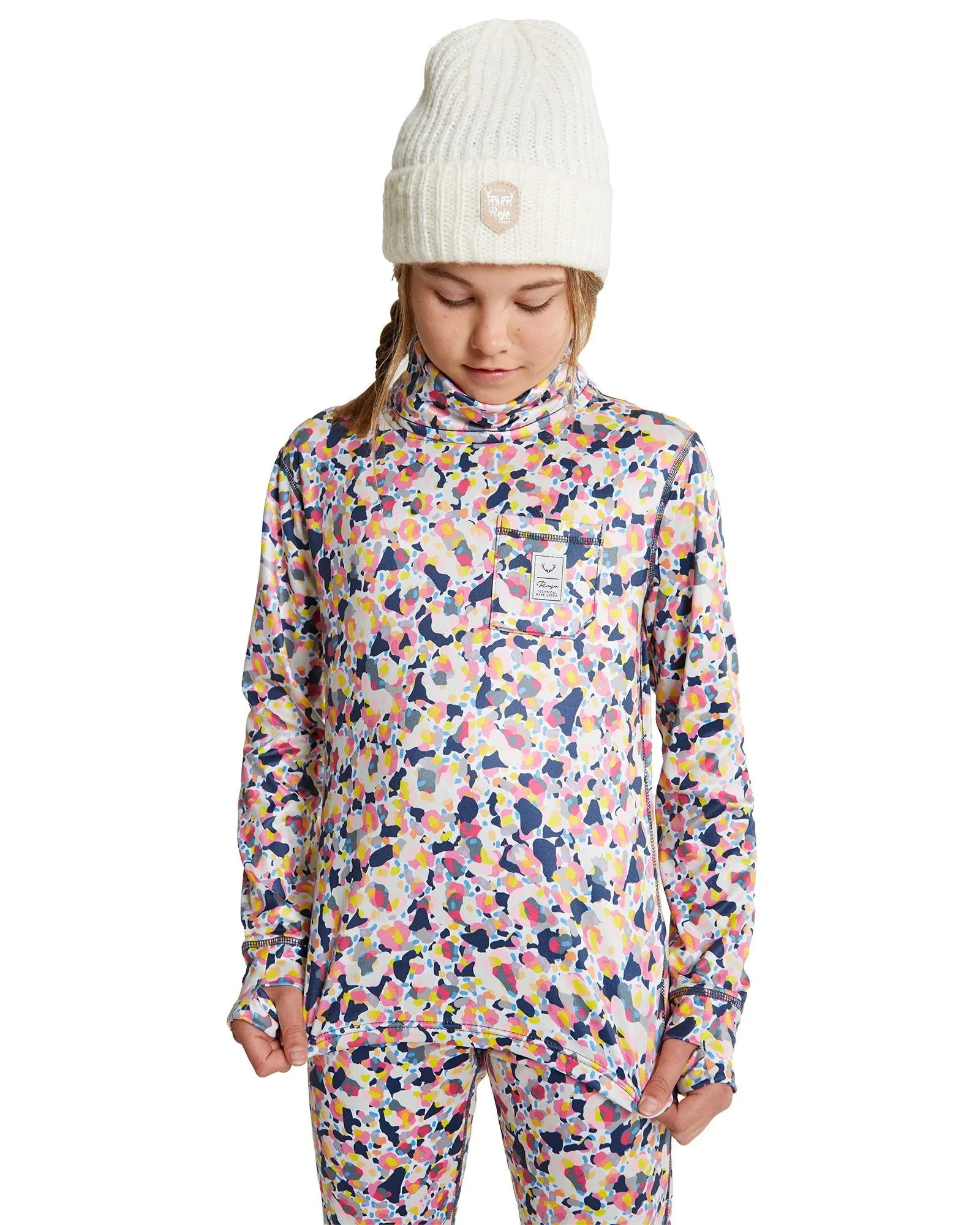 GIRLS CAPRI FUNNEL NECK - KALIEDSCOPE