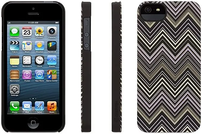 Griffin GB35559 Chevron iPhone 5 Black