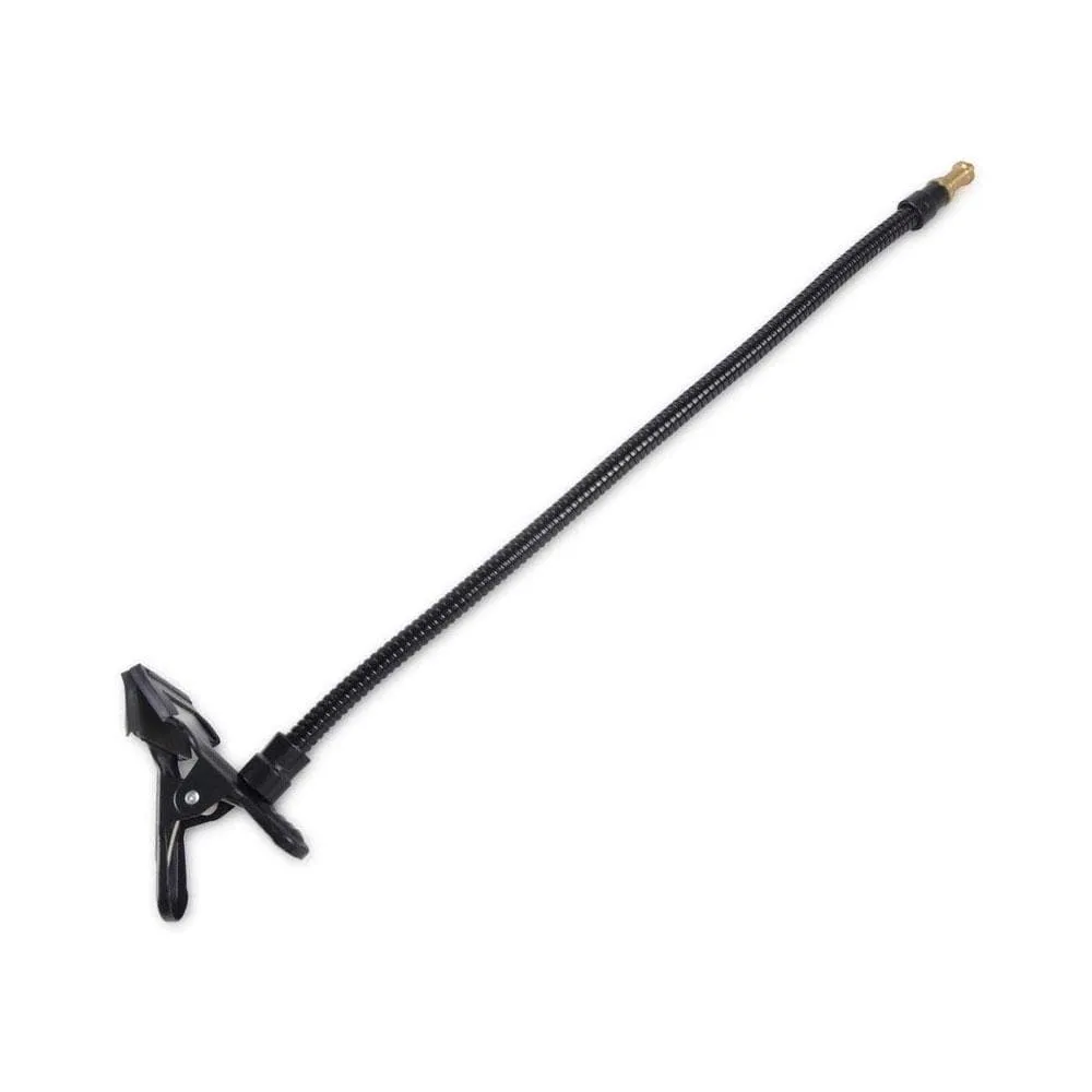 Hypop Flexible 50cm Gooseneck with Peg Clamp and 1/4" Inch Spigot Mount