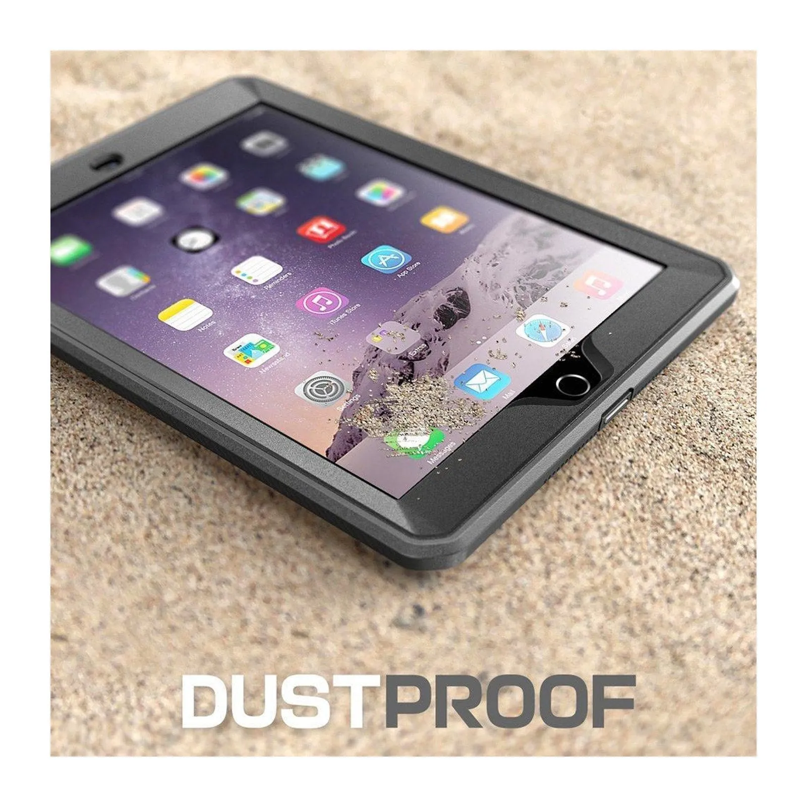 iPad Air 2 Unicorn Beetle Pro Full-Body Protective Case-Black