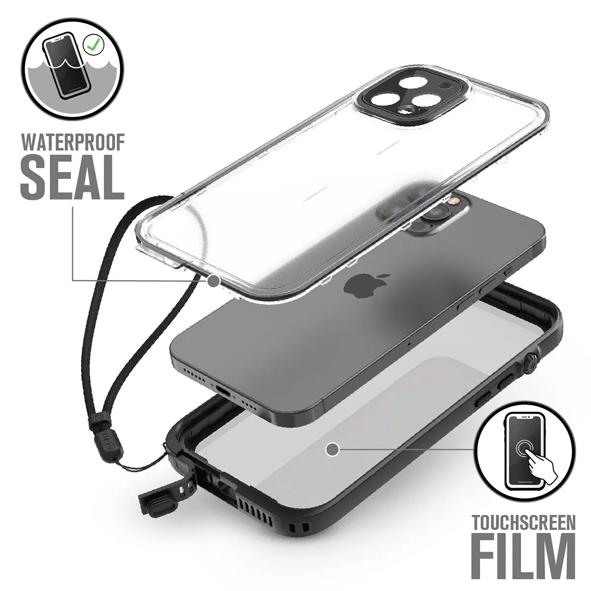 iPhone 12 Series - Waterproof Case, Total Protection