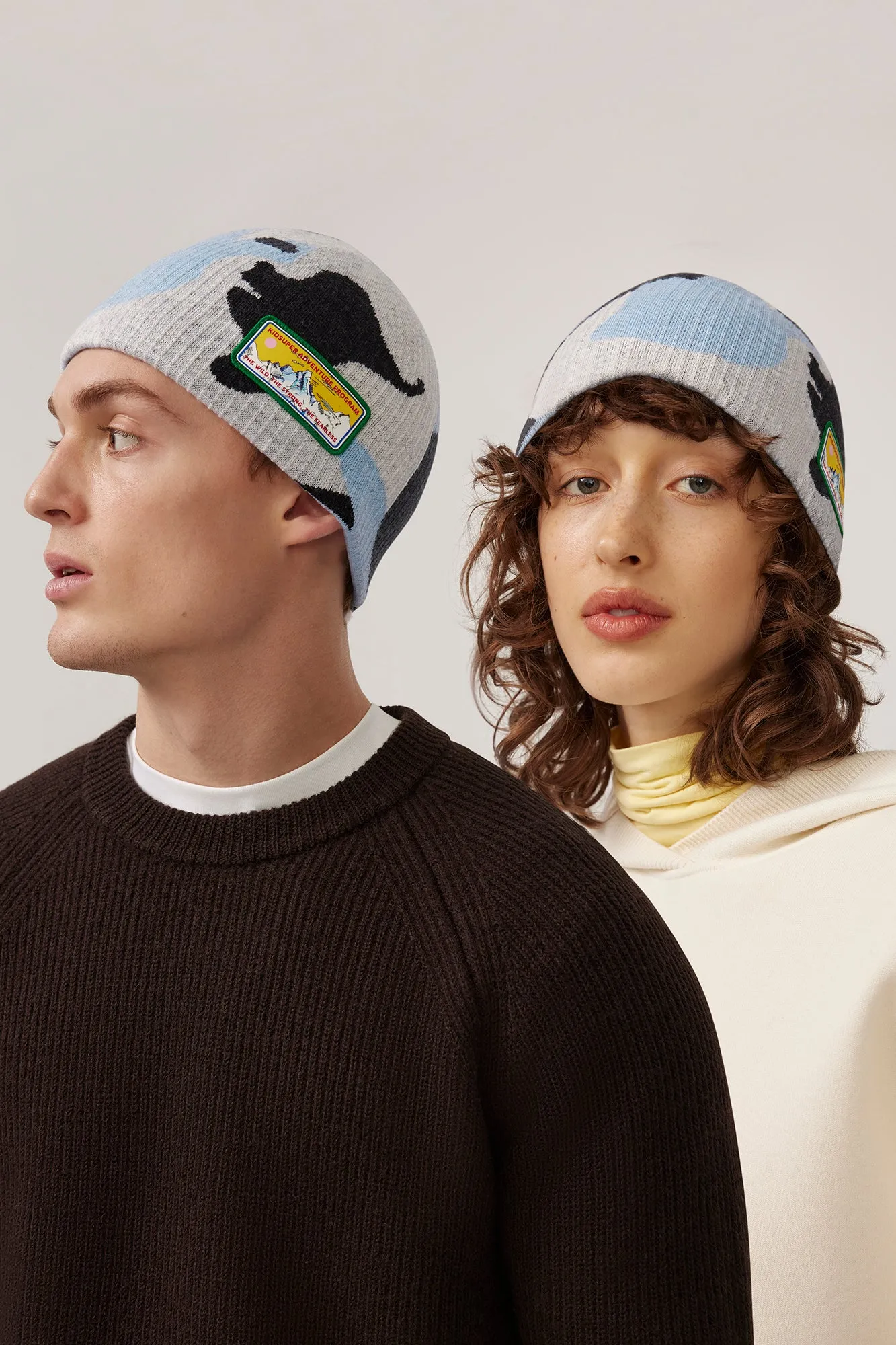 Jacquard Toque for KidSuper