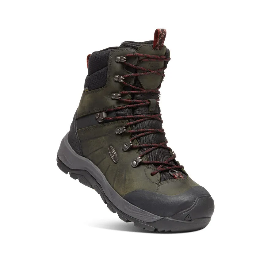 Keen Men's Revel IV High Polar Boot Magnet/Red Carpet