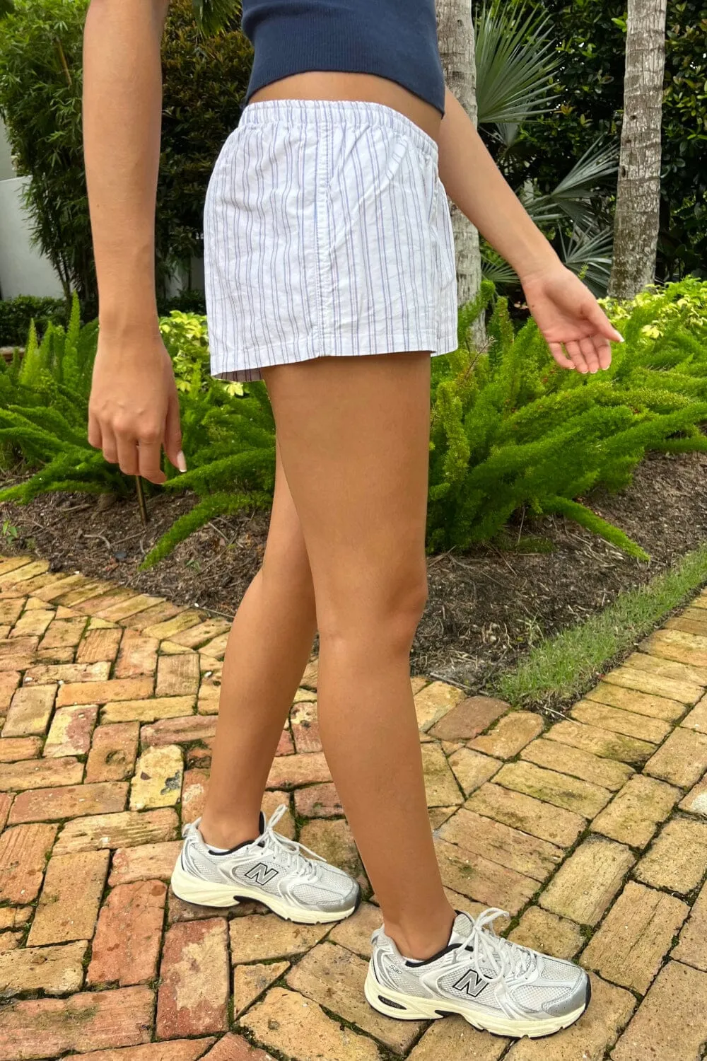 Keira Striped Pajama Shorts