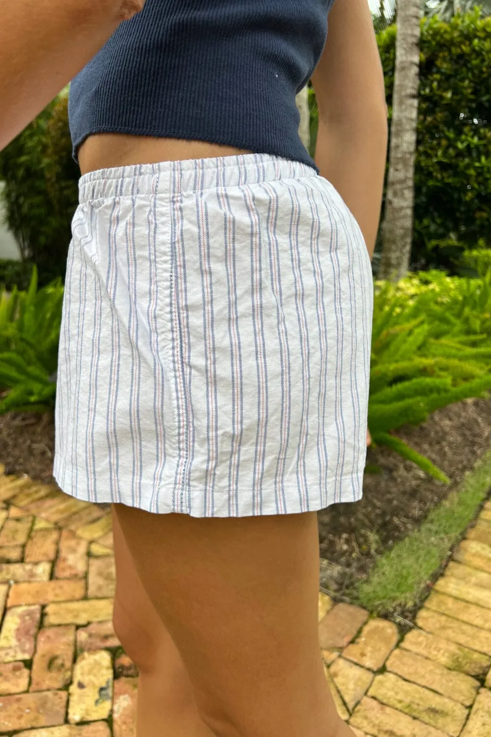 Keira Striped Pajama Shorts