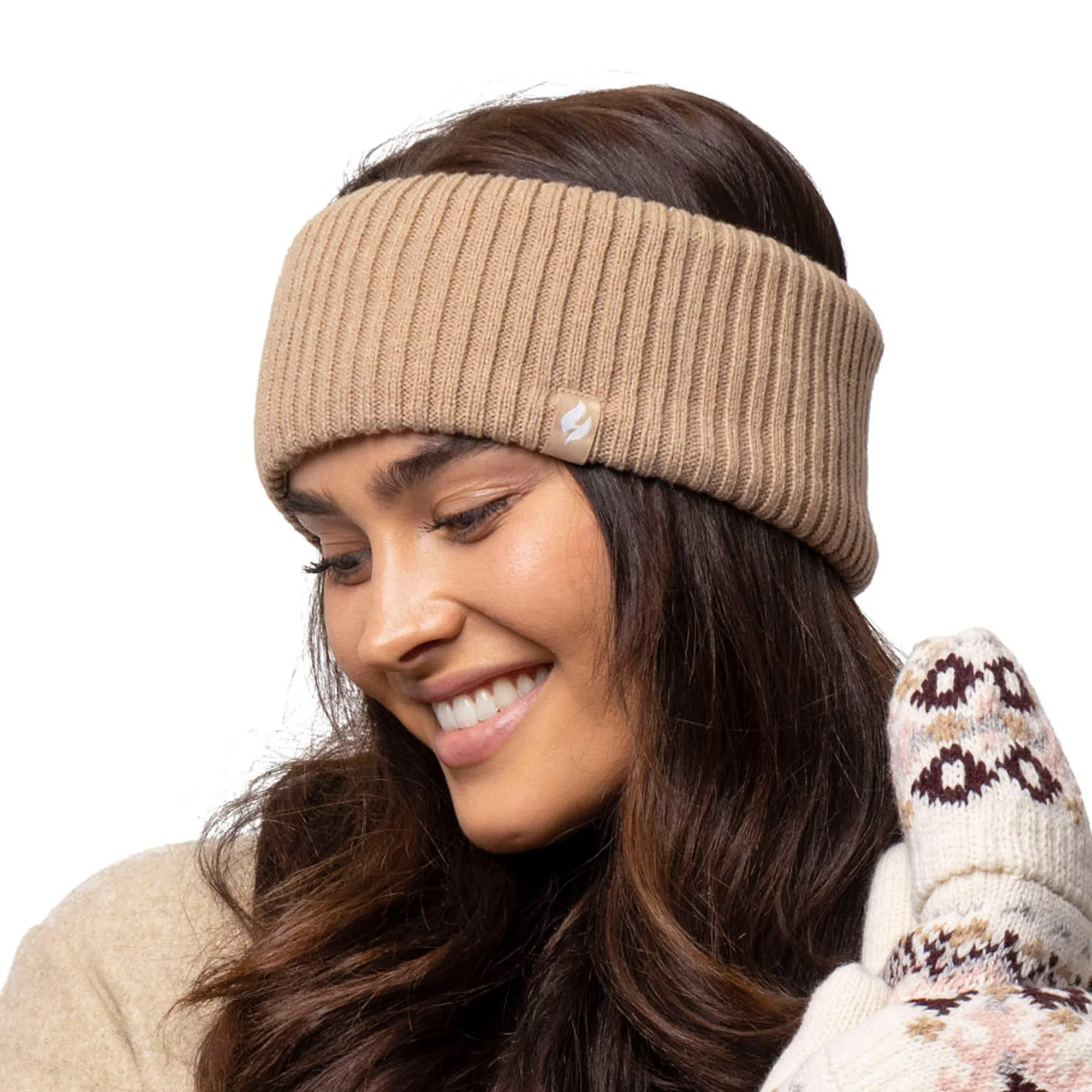 Ladies Padova Thermal Headband - Camel