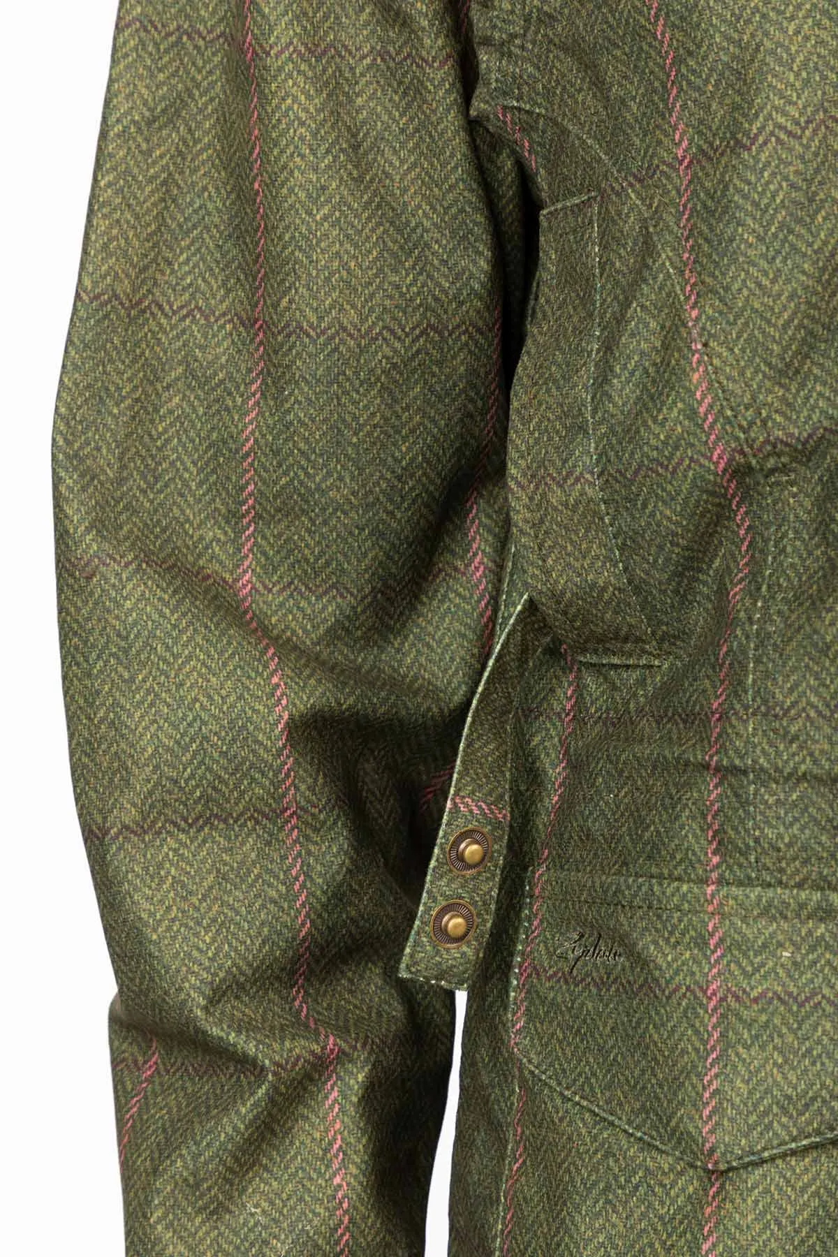 Ladies Tweed Print Shooting Jacket - Danby