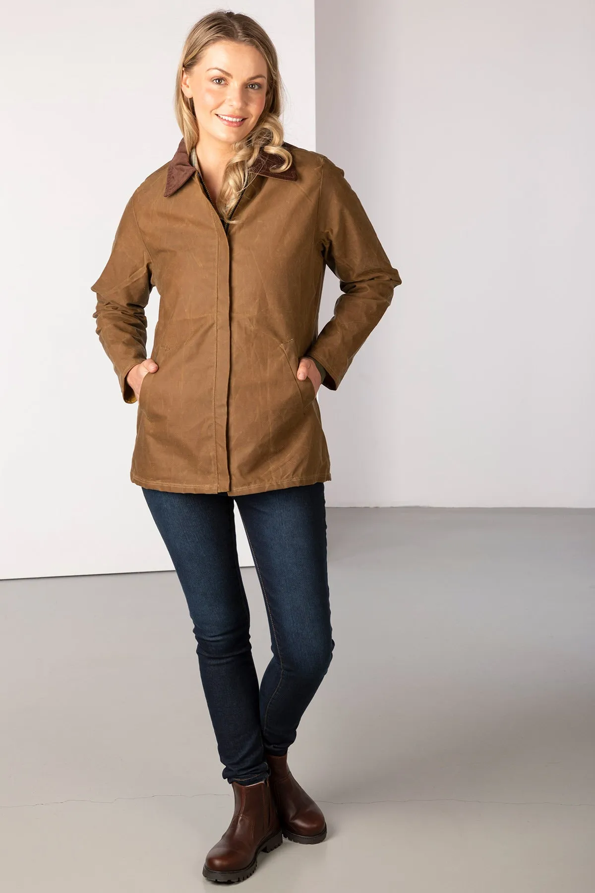 Ladies Wax Jacket - Cawood