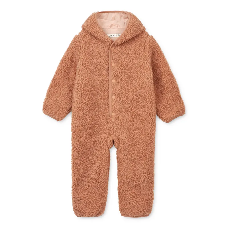 Liewood Baby Fraser Pramsuit - Tuscany Rose