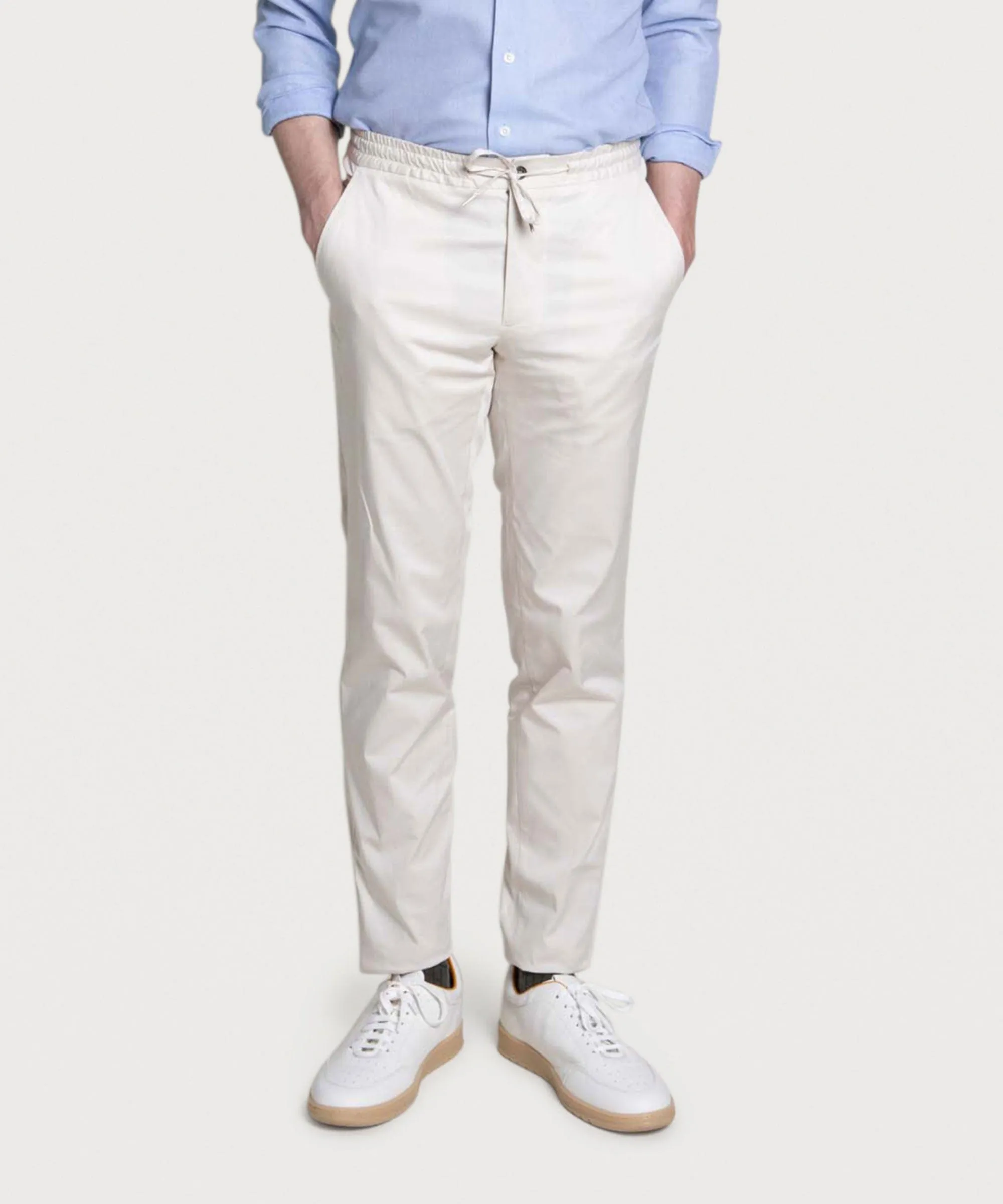 Light Cotton Weekend Trousers