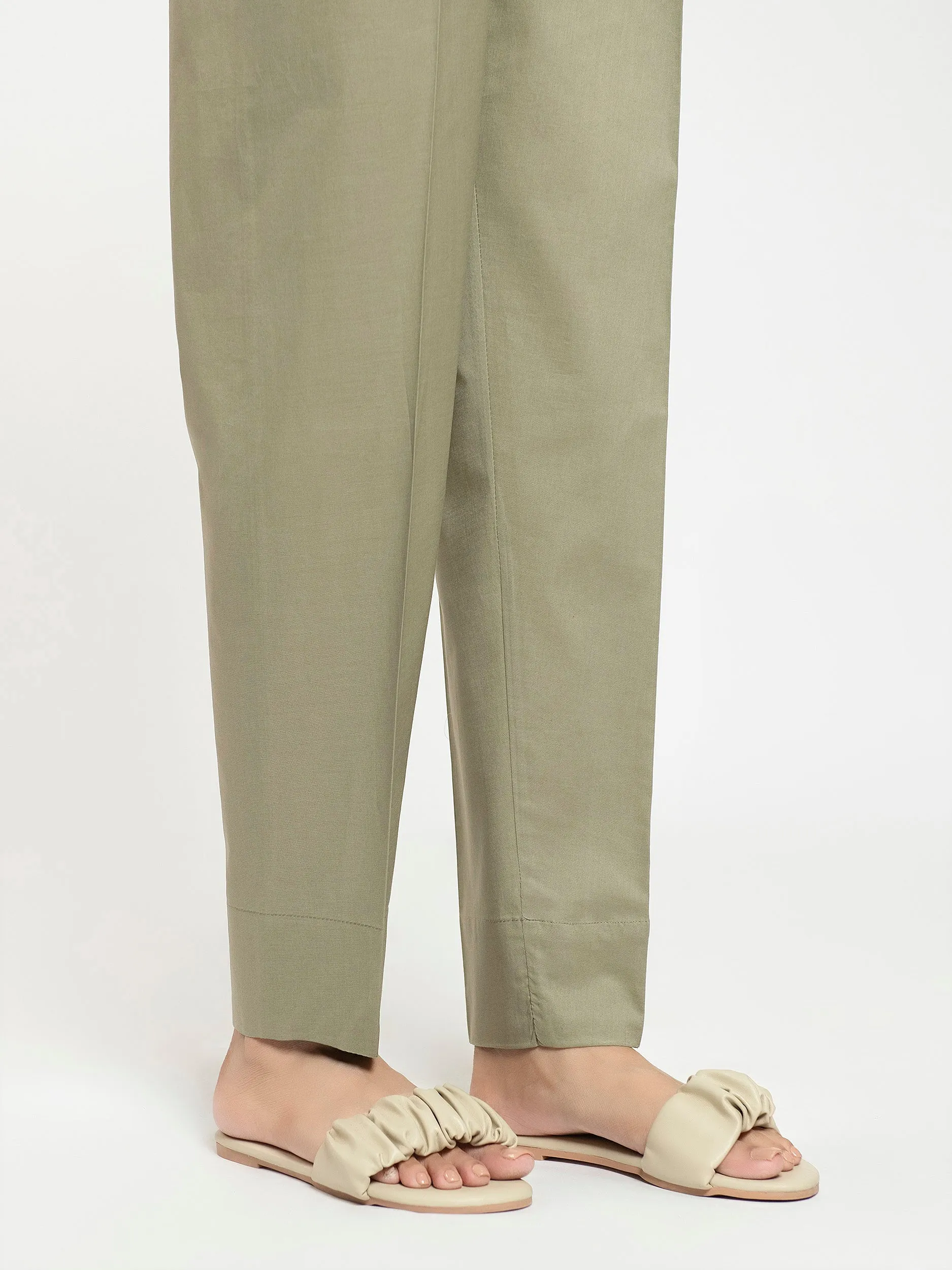 Limelight Olive Cambric Trouser (P7524TR)